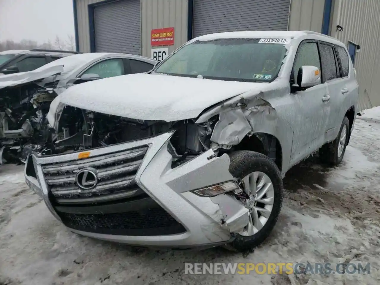 2 Photograph of a damaged car JTJBM7FX5K5230629 LEXUS GX 2019