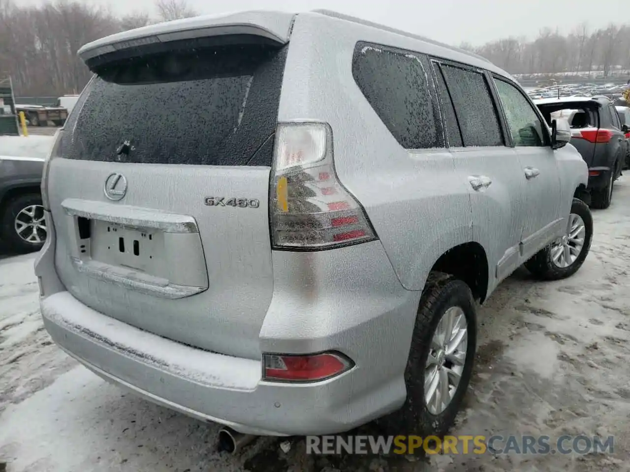 4 Фотография поврежденного автомобиля JTJBM7FX5K5230629 LEXUS GX 2019