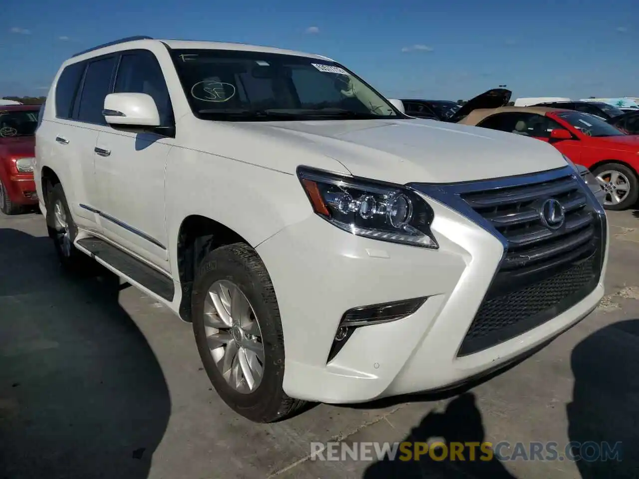 1 Фотография поврежденного автомобиля JTJBM7FX5K5235460 LEXUS GX 2019