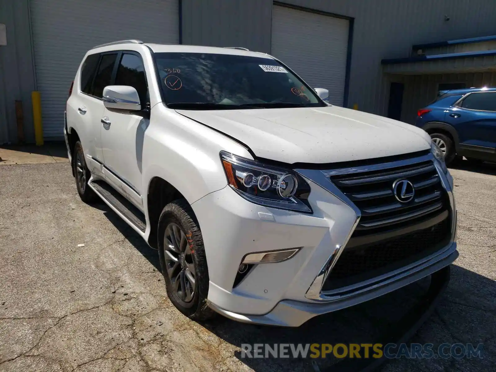 1 Photograph of a damaged car JTJBM7FX5K5237192 LEXUS GX 2019