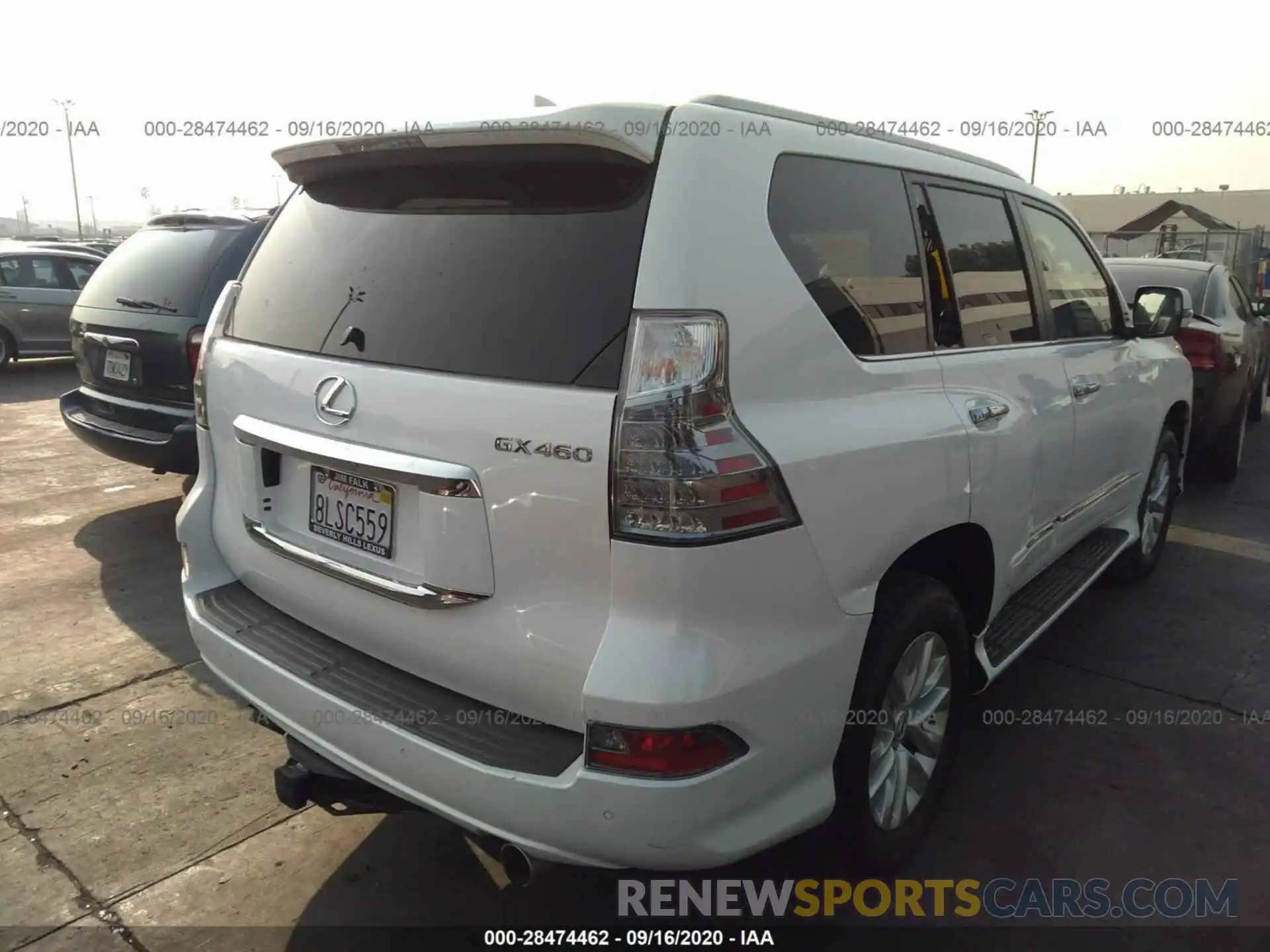 4 Photograph of a damaged car JTJBM7FX5K5238116 LEXUS GX 2019