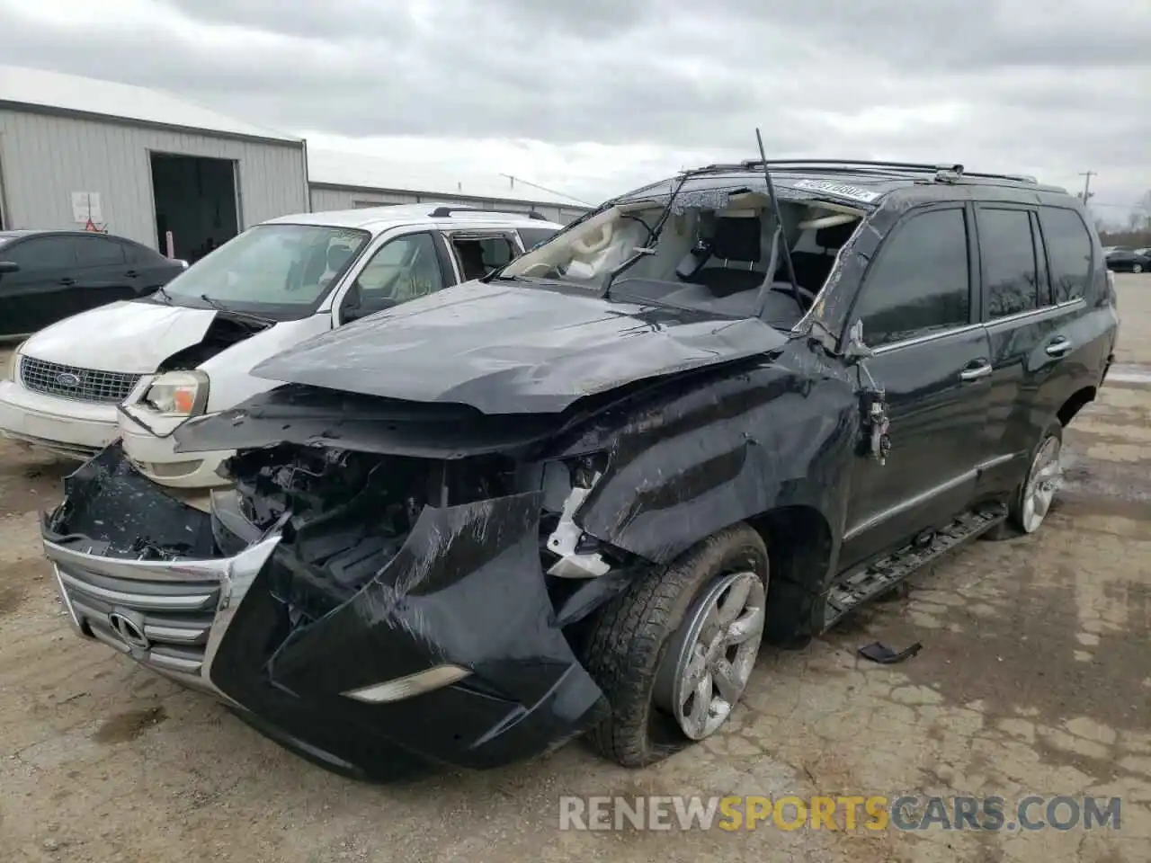 2 Photograph of a damaged car JTJBM7FX6K5214486 LEXUS GX 2019