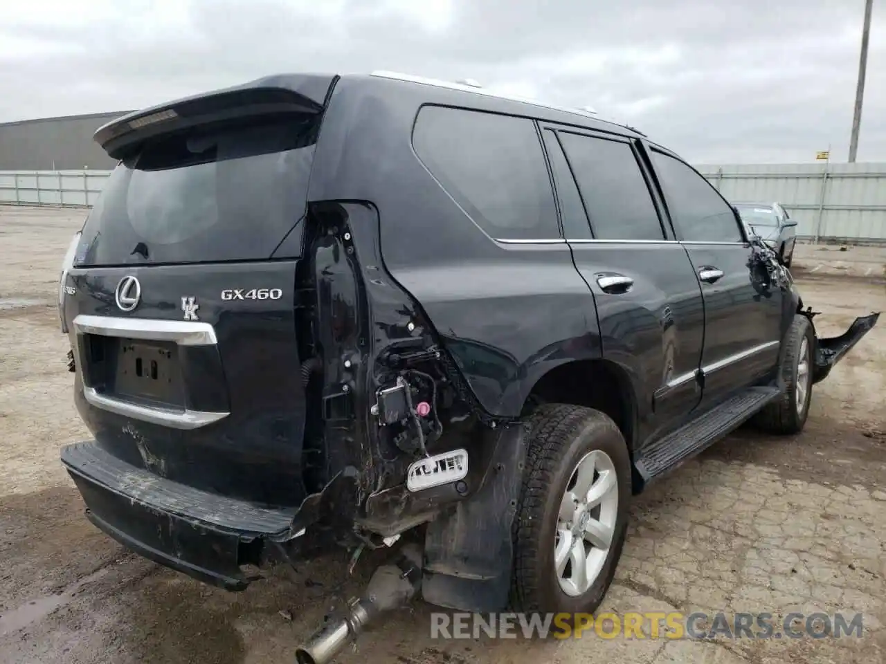 4 Фотография поврежденного автомобиля JTJBM7FX6K5214486 LEXUS GX 2019