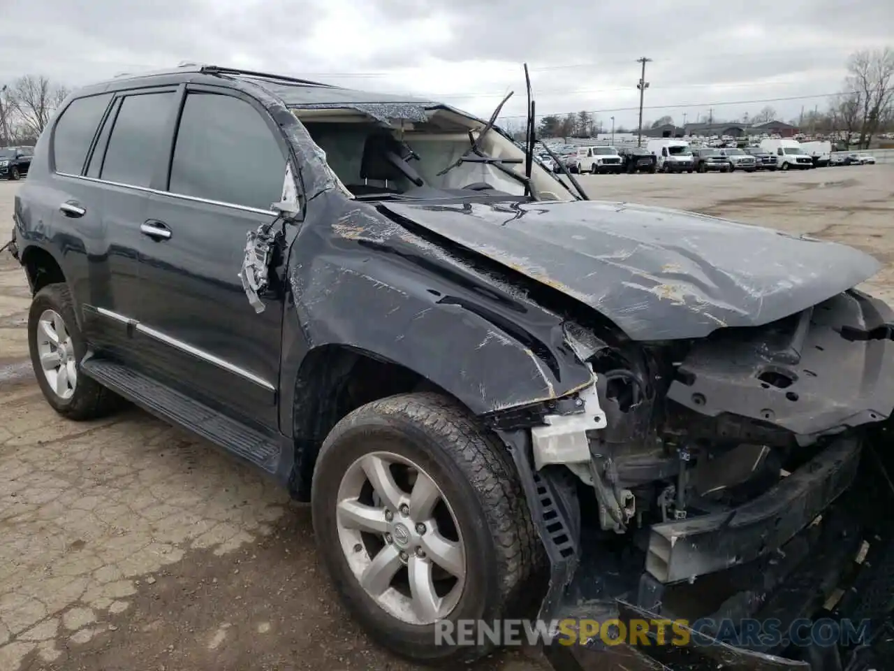 9 Photograph of a damaged car JTJBM7FX6K5214486 LEXUS GX 2019