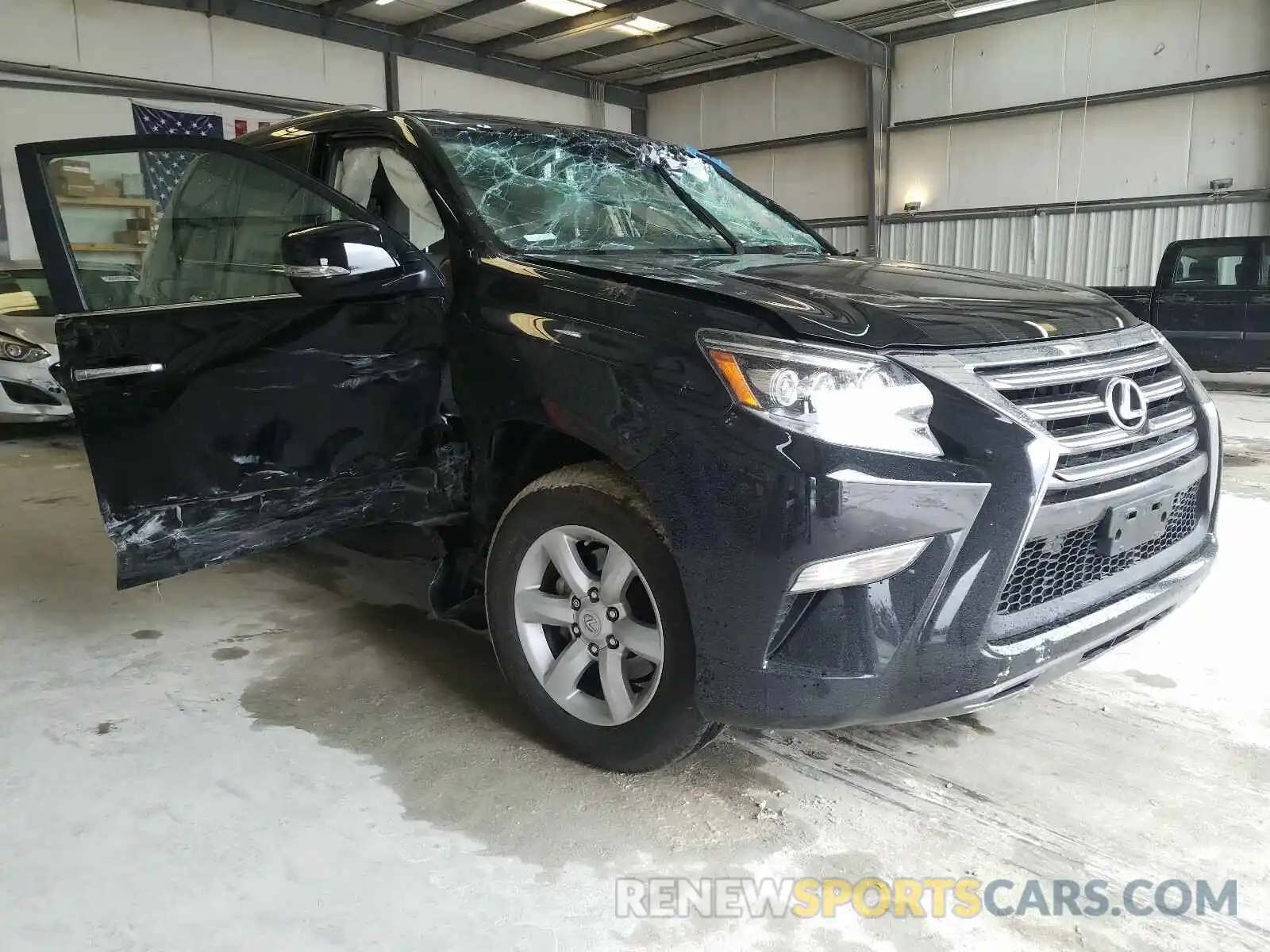 1 Photograph of a damaged car JTJBM7FX6K5215606 LEXUS GX 2019