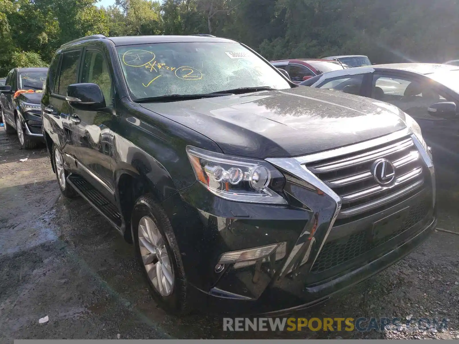 1 Photograph of a damaged car JTJBM7FX6K5216495 LEXUS GX 2019