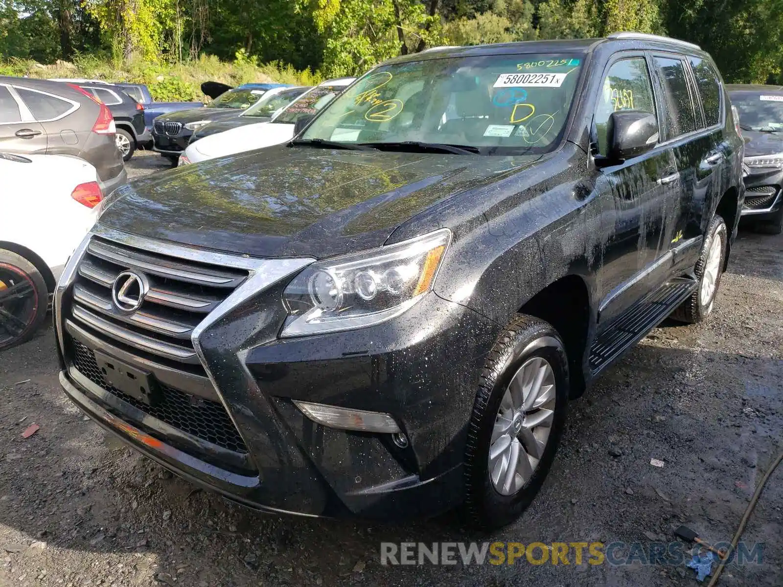 2 Photograph of a damaged car JTJBM7FX6K5216495 LEXUS GX 2019