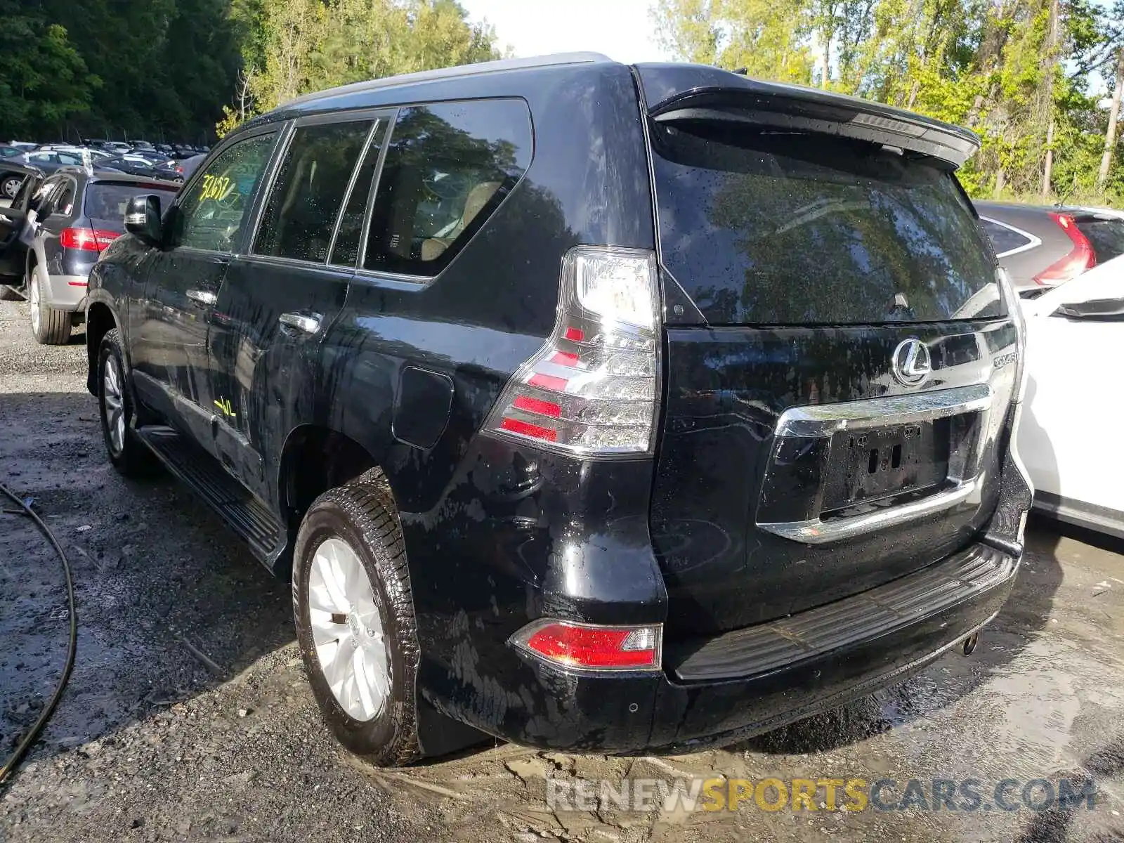 3 Фотография поврежденного автомобиля JTJBM7FX6K5216495 LEXUS GX 2019