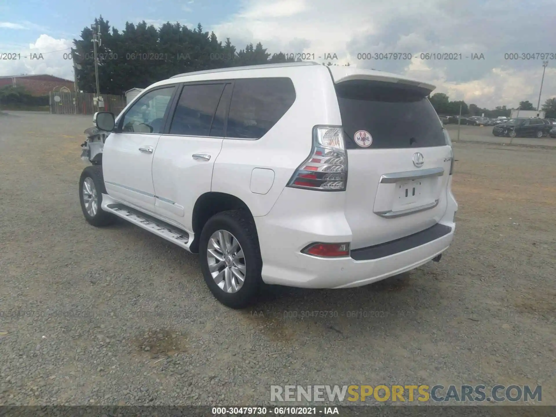 3 Photograph of a damaged car JTJBM7FX6K5216822 LEXUS GX 2019