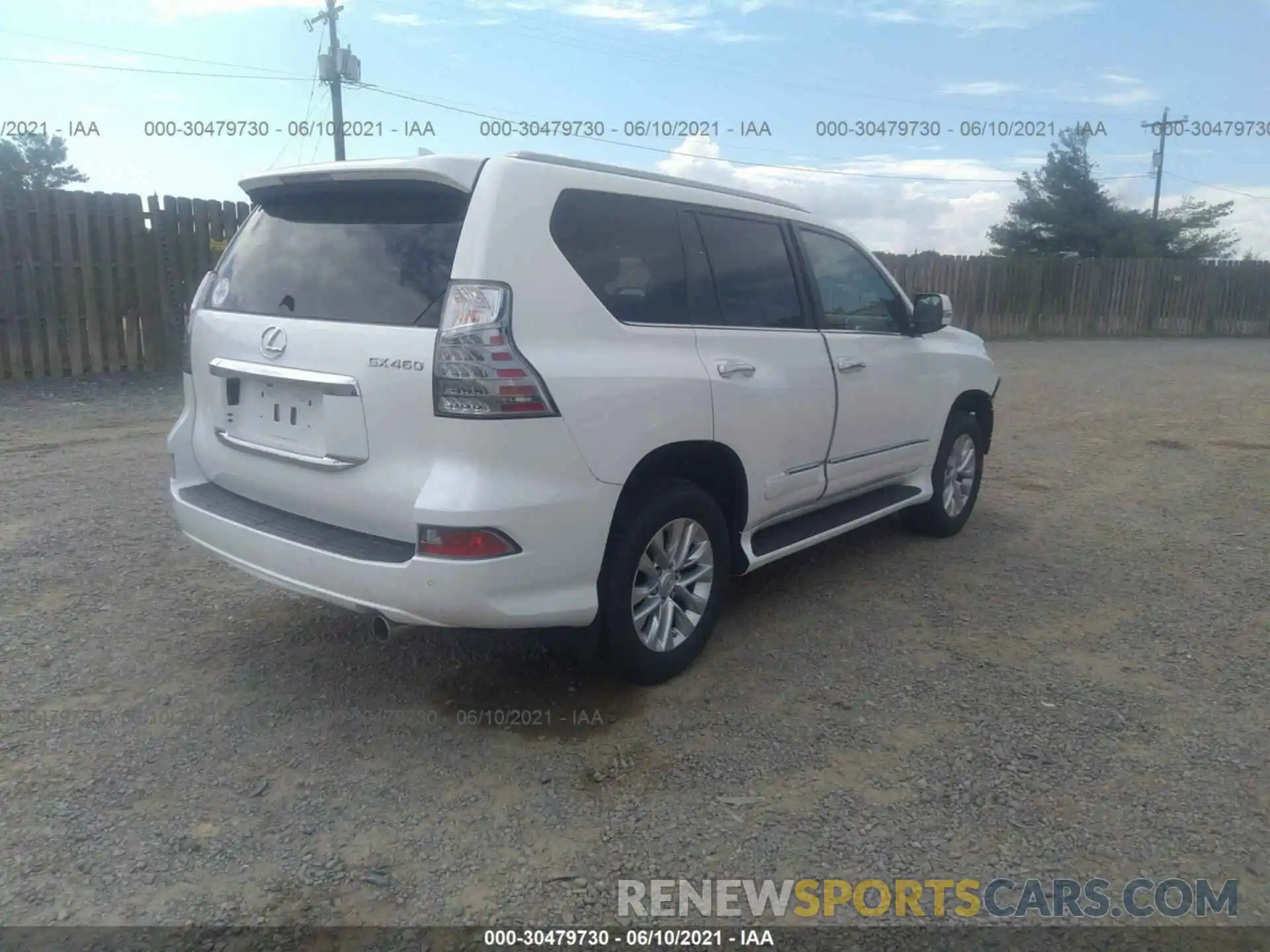 4 Фотография поврежденного автомобиля JTJBM7FX6K5216822 LEXUS GX 2019