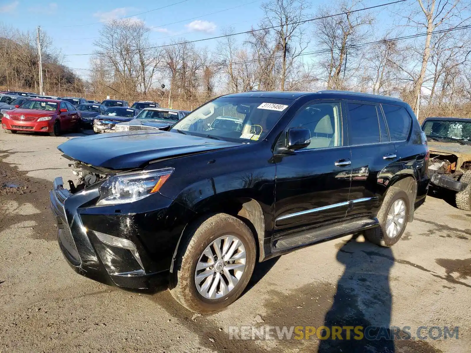 2 Photograph of a damaged car JTJBM7FX6K5217825 LEXUS GX 2019