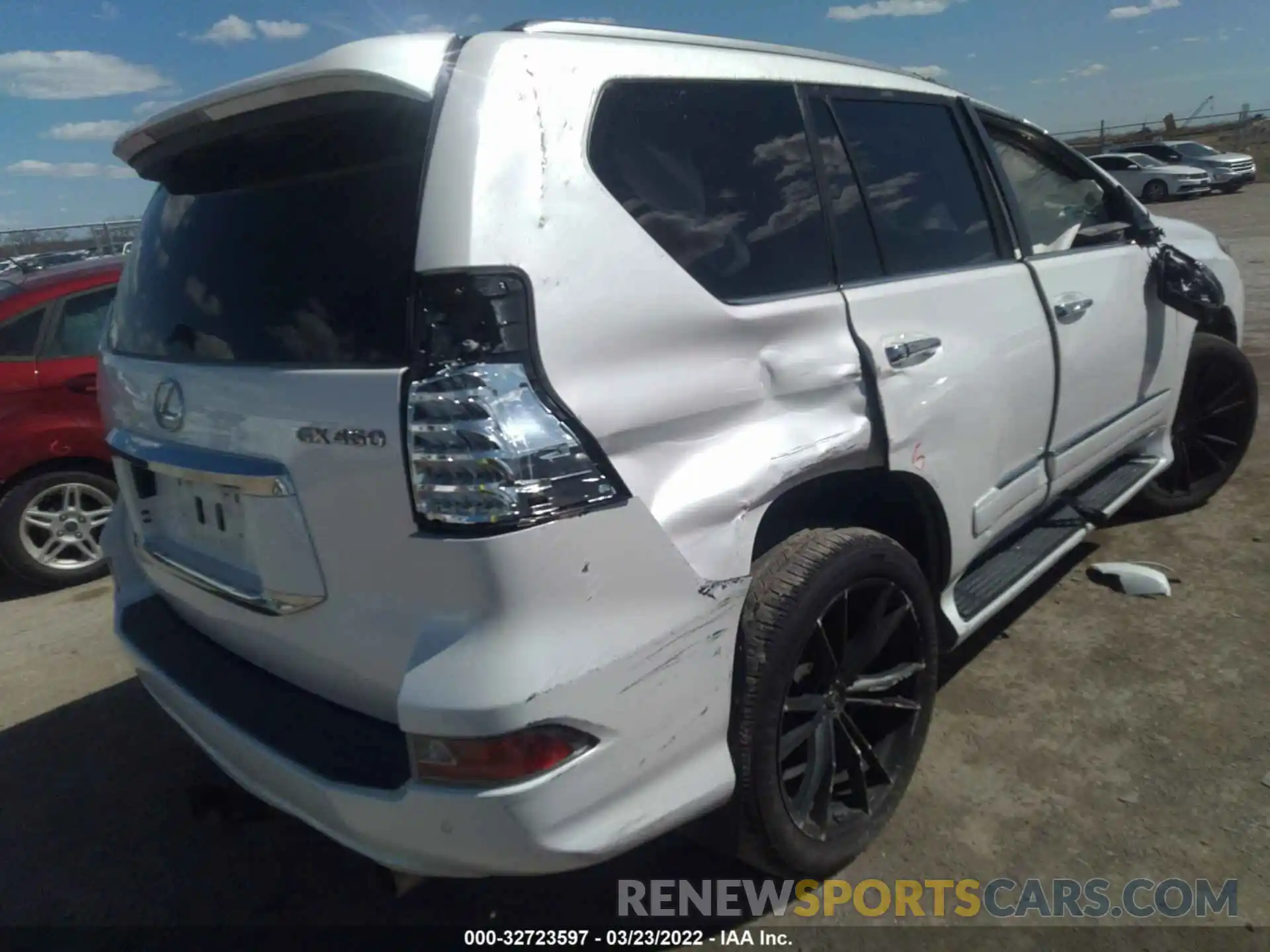 4 Фотография поврежденного автомобиля JTJBM7FX6K5221843 LEXUS GX 2019