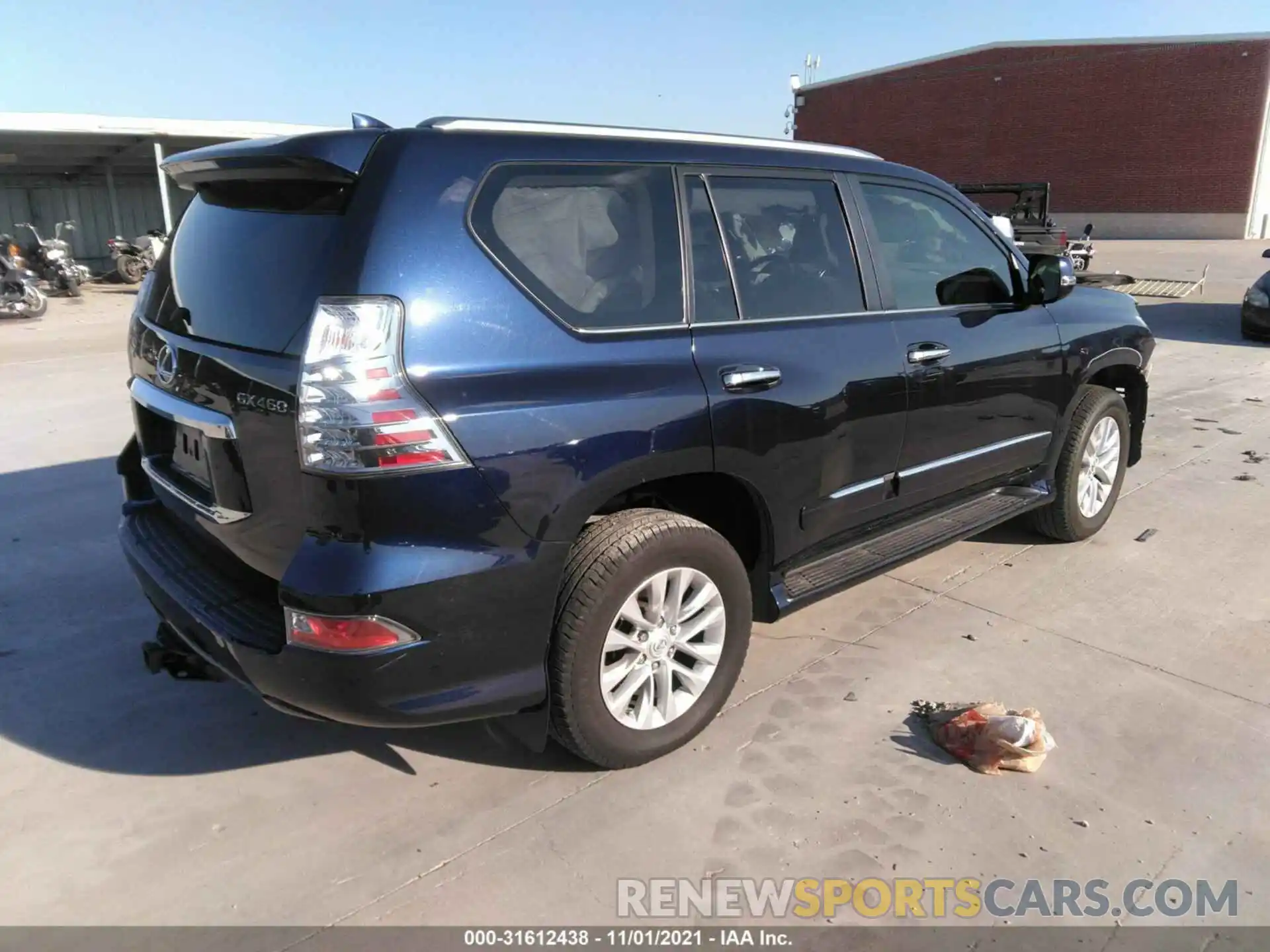 4 Photograph of a damaged car JTJBM7FX6K5222328 LEXUS GX 2019