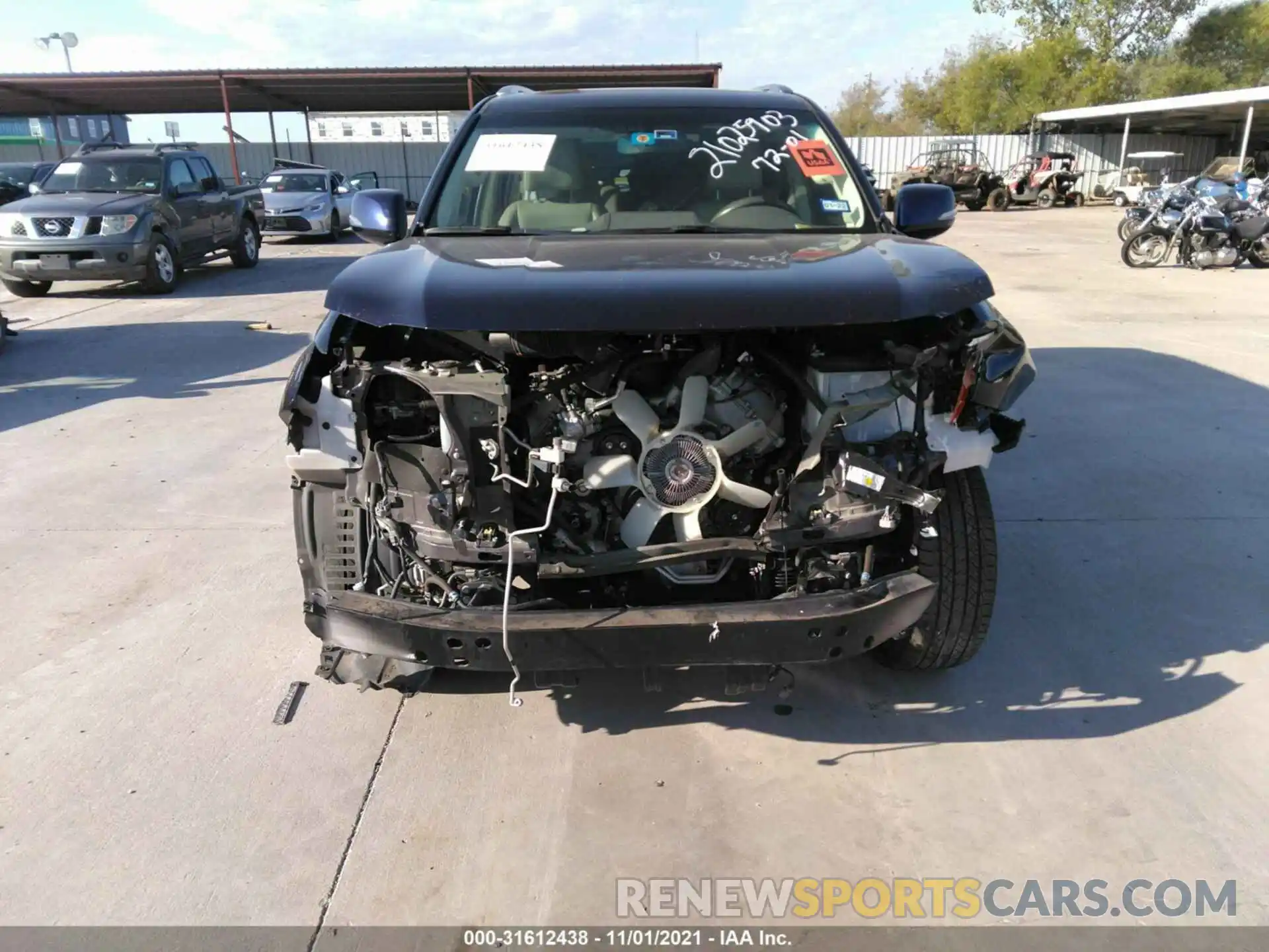 6 Photograph of a damaged car JTJBM7FX6K5222328 LEXUS GX 2019