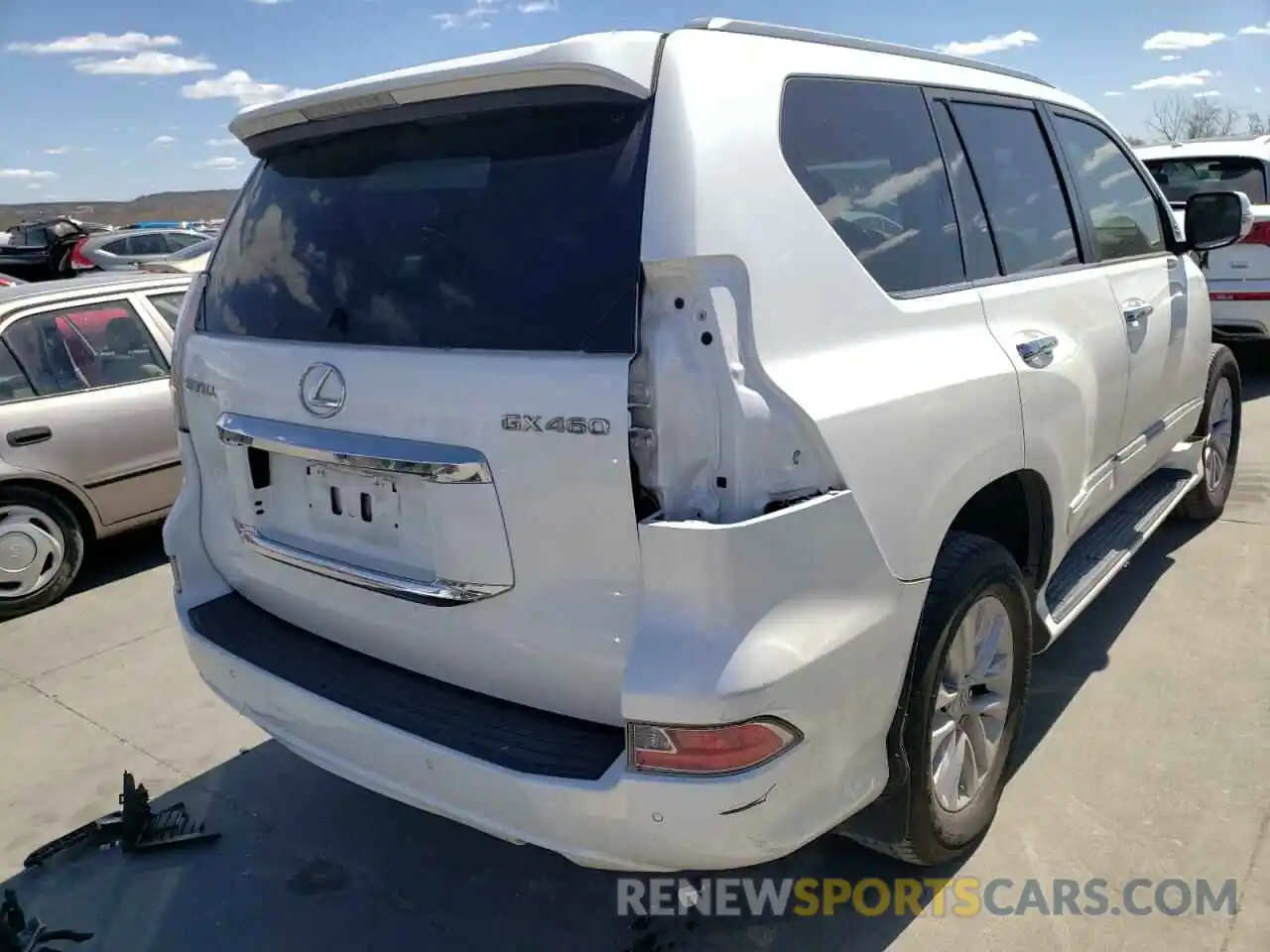 4 Фотография поврежденного автомобиля JTJBM7FX6K5223690 LEXUS GX 2019