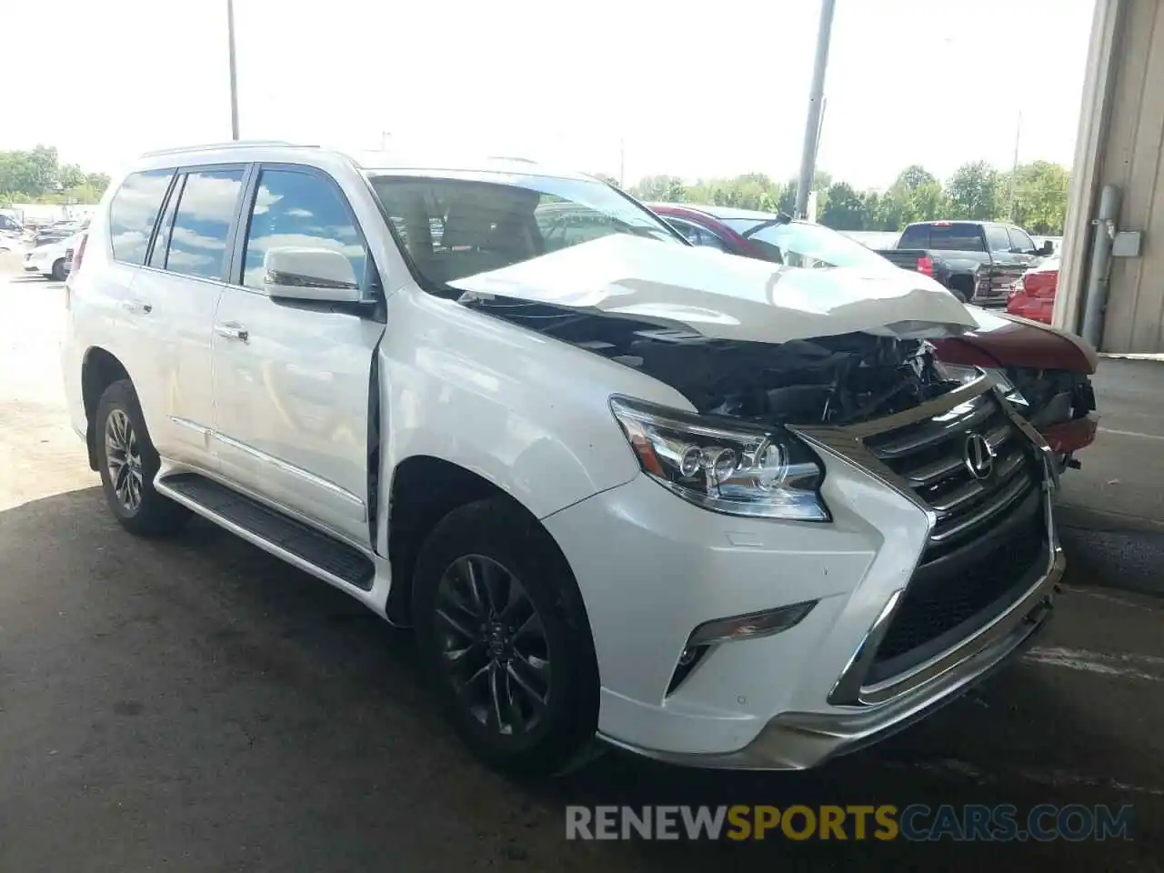 1 Photograph of a damaged car JTJBM7FX6K5225942 LEXUS GX 2019