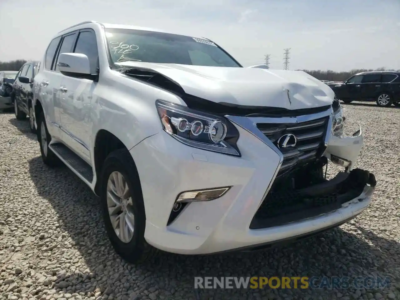 1 Photograph of a damaged car JTJBM7FX6K5226539 LEXUS GX 2019