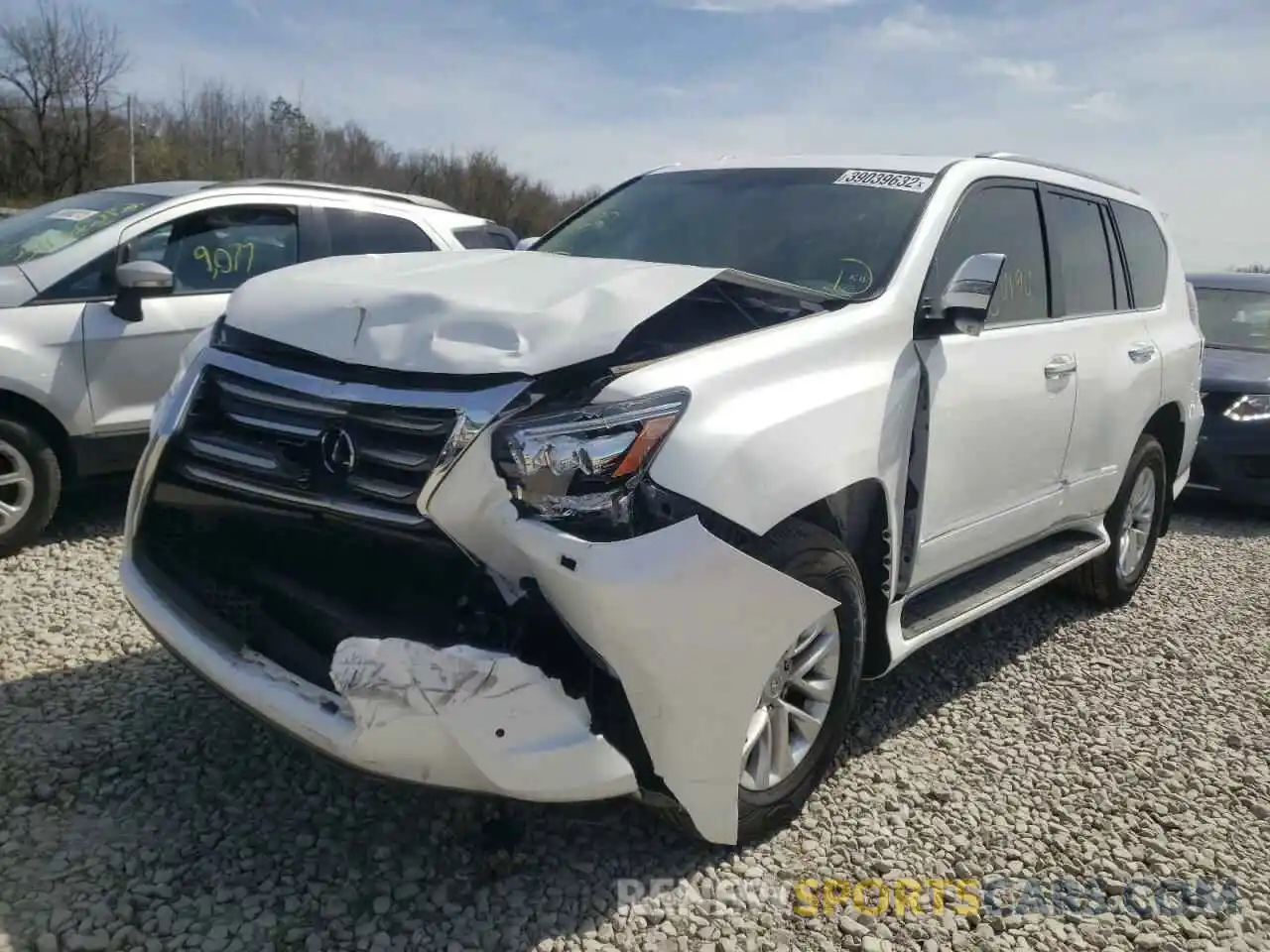 2 Photograph of a damaged car JTJBM7FX6K5226539 LEXUS GX 2019