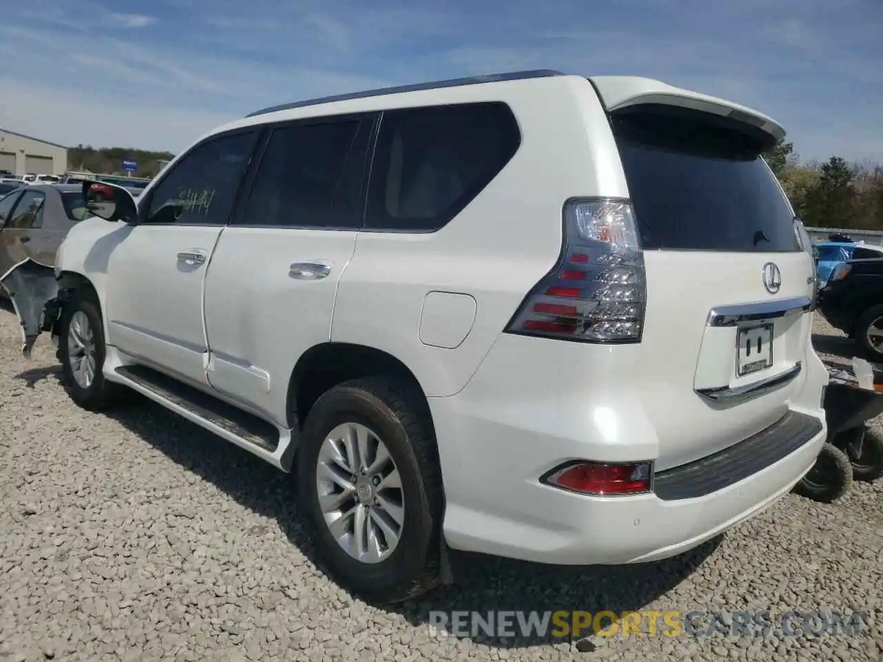 3 Фотография поврежденного автомобиля JTJBM7FX6K5226539 LEXUS GX 2019