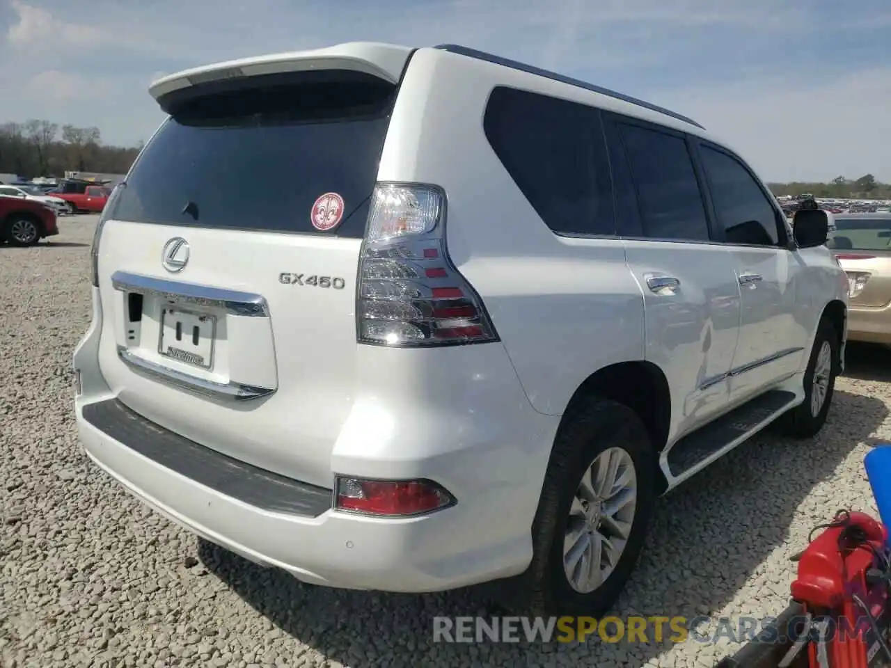 4 Photograph of a damaged car JTJBM7FX6K5226539 LEXUS GX 2019