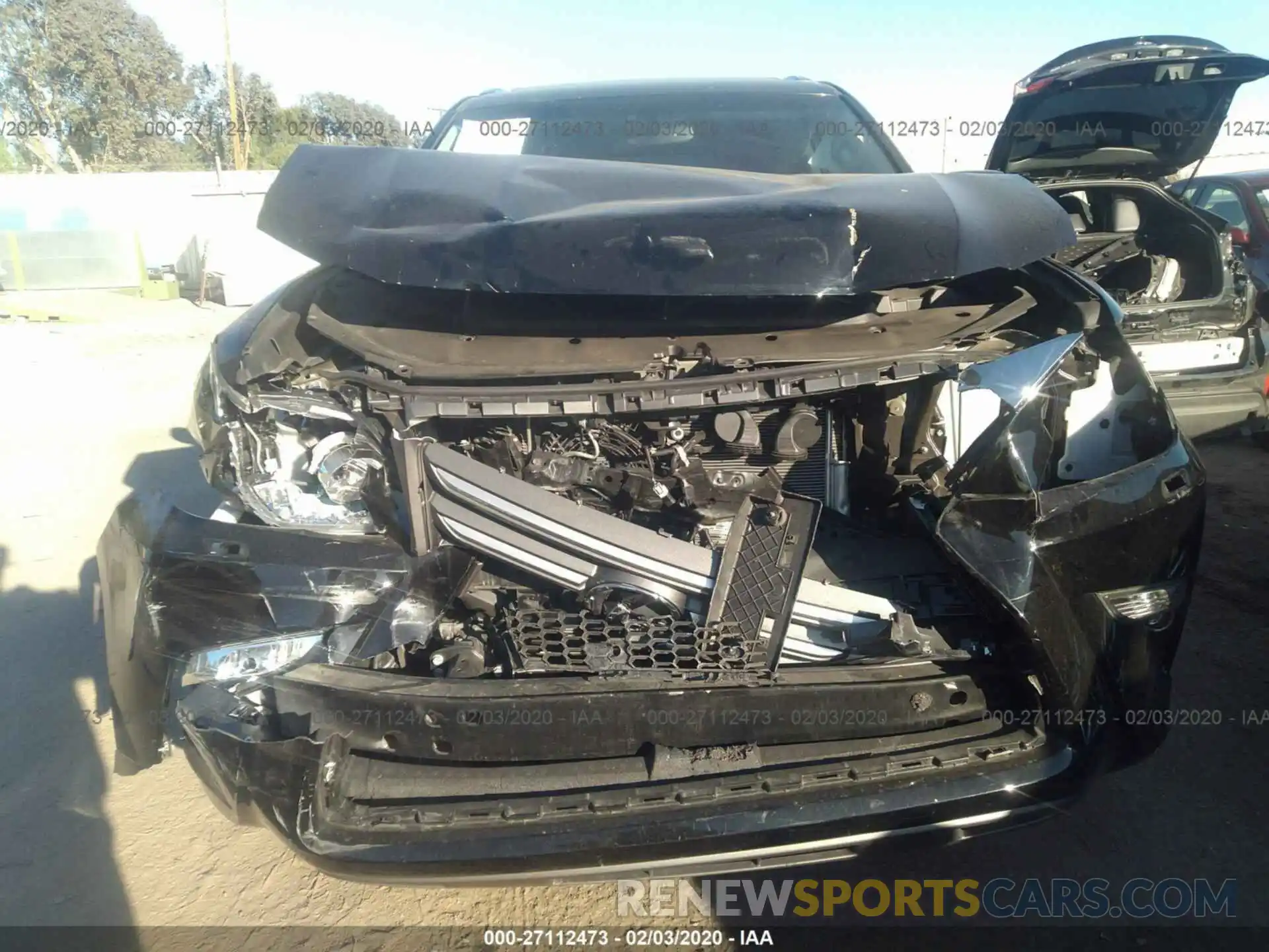 6 Фотография поврежденного автомобиля JTJBM7FX6K5230302 LEXUS GX 2019