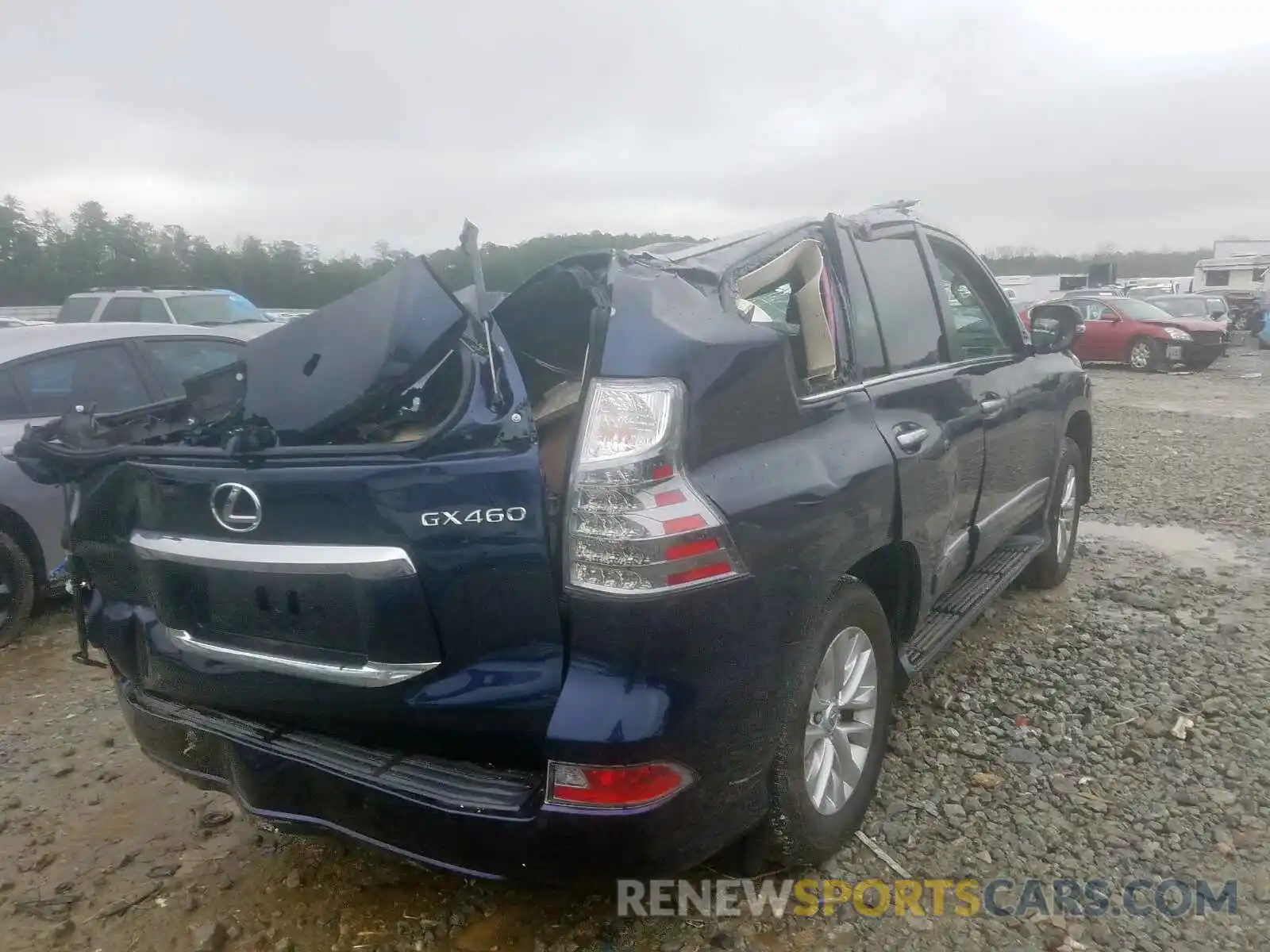 4 Photograph of a damaged car JTJBM7FX6K5236553 LEXUS GX 2019