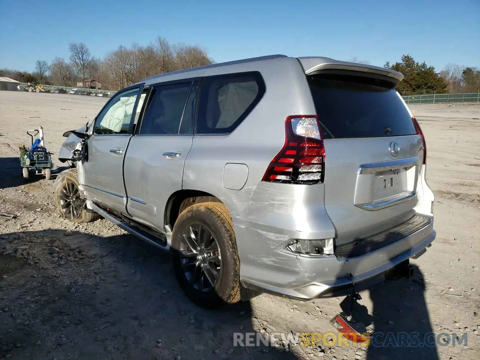 3 Photograph of a damaged car JTJBM7FX6K5239033 LEXUS GX 2019