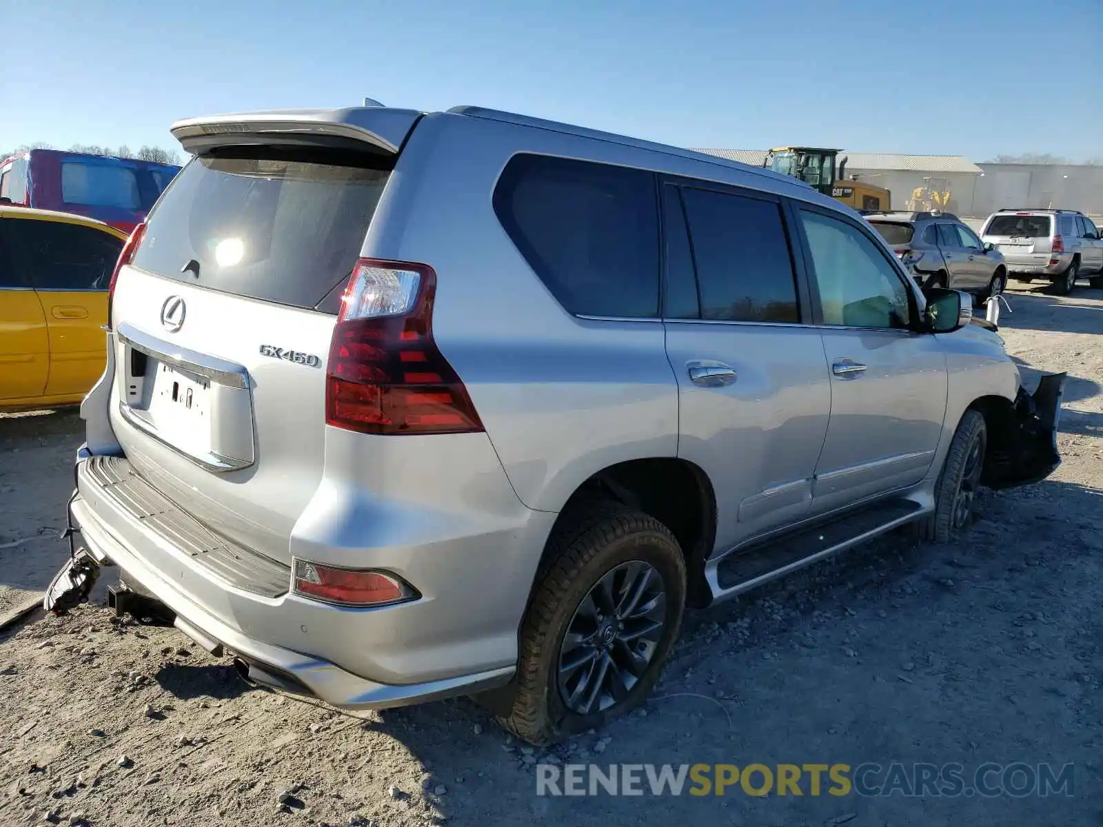 4 Photograph of a damaged car JTJBM7FX6K5239033 LEXUS GX 2019