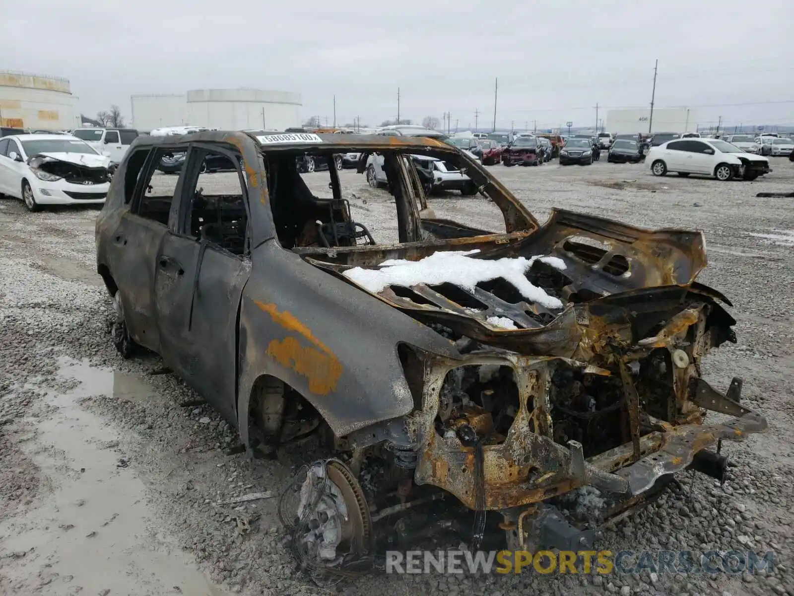 1 Фотография поврежденного автомобиля JTJBM7FX6K5239940 LEXUS GX 2019