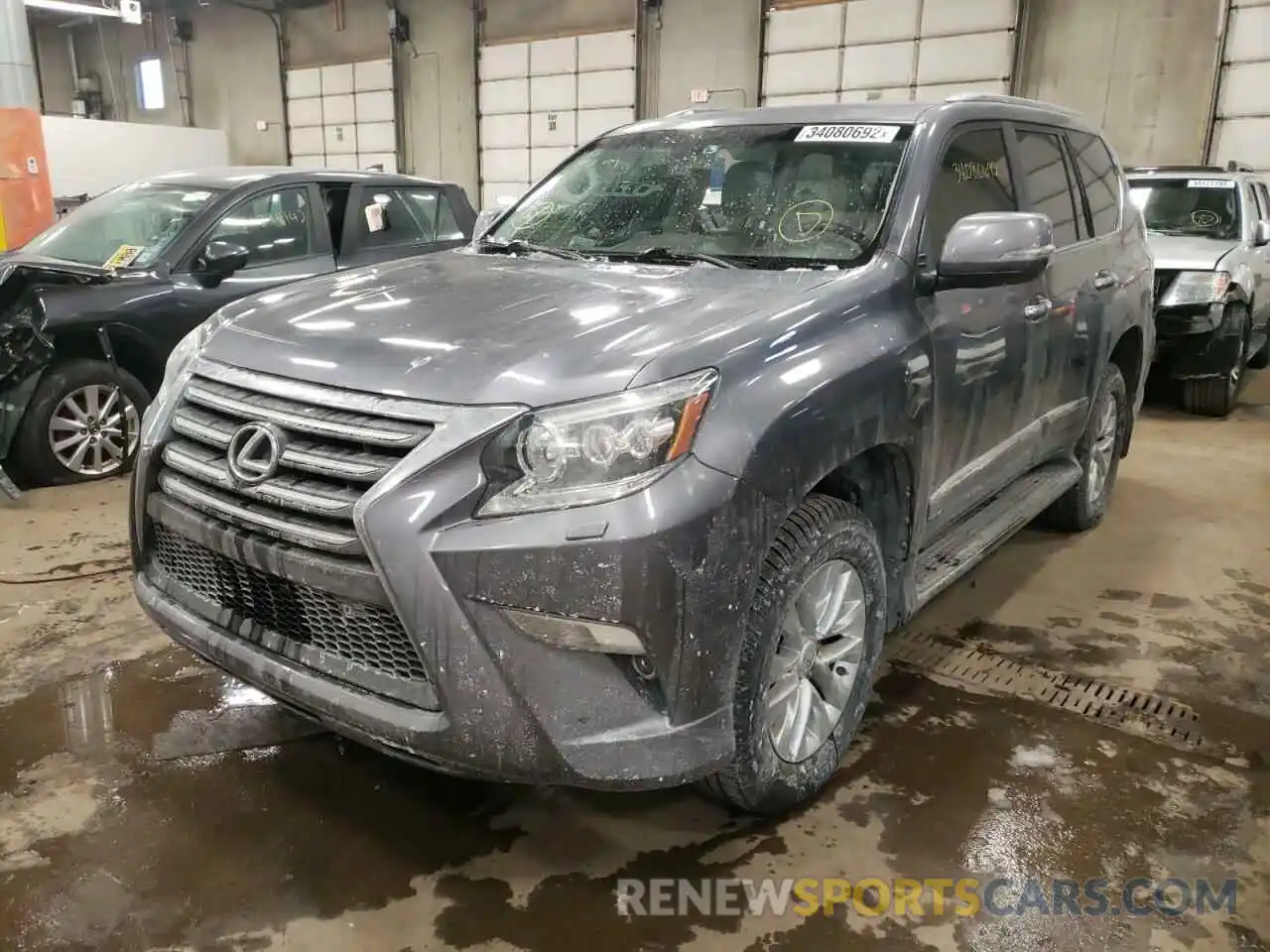 2 Фотография поврежденного автомобиля JTJBM7FX6K5246340 LEXUS GX 2019