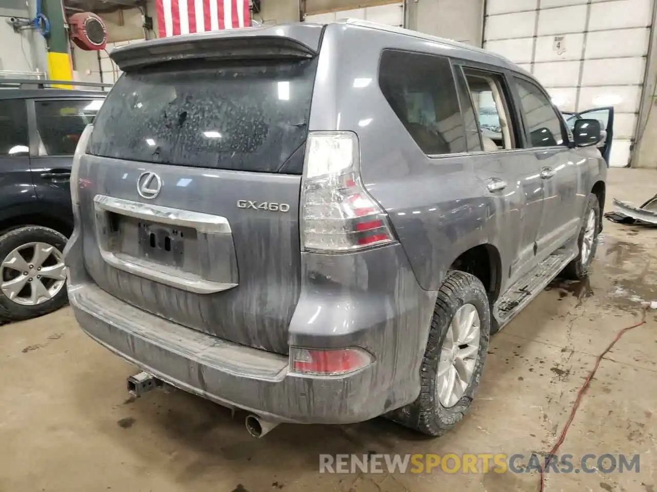 4 Фотография поврежденного автомобиля JTJBM7FX6K5246340 LEXUS GX 2019