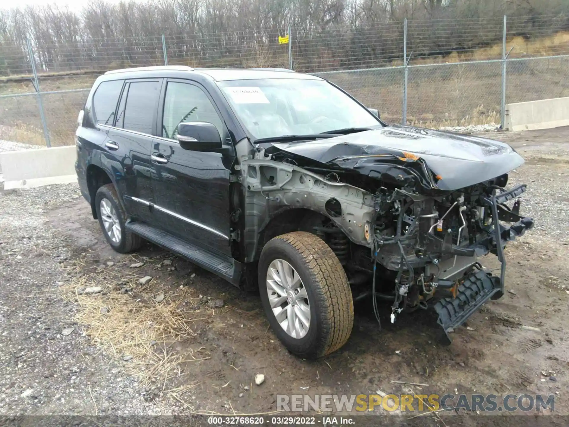 1 Photograph of a damaged car JTJBM7FX7K5211998 LEXUS GX 2019