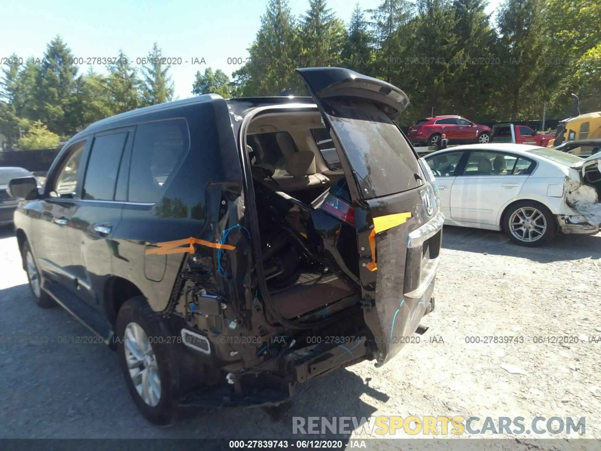 6 Фотография поврежденного автомобиля JTJBM7FX7K5212830 LEXUS GX 2019