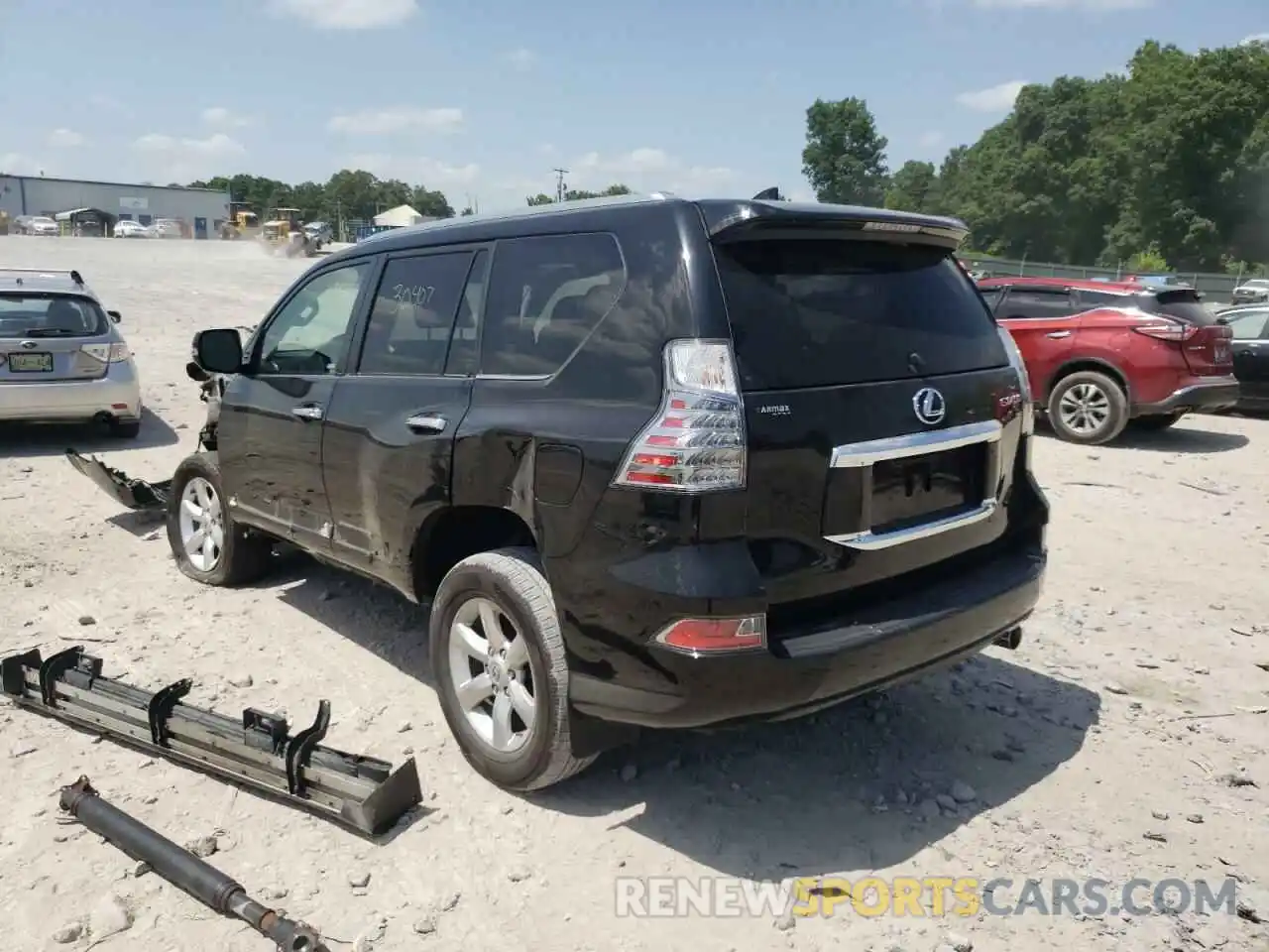 3 Photograph of a damaged car JTJBM7FX7K5213489 LEXUS GX 2019