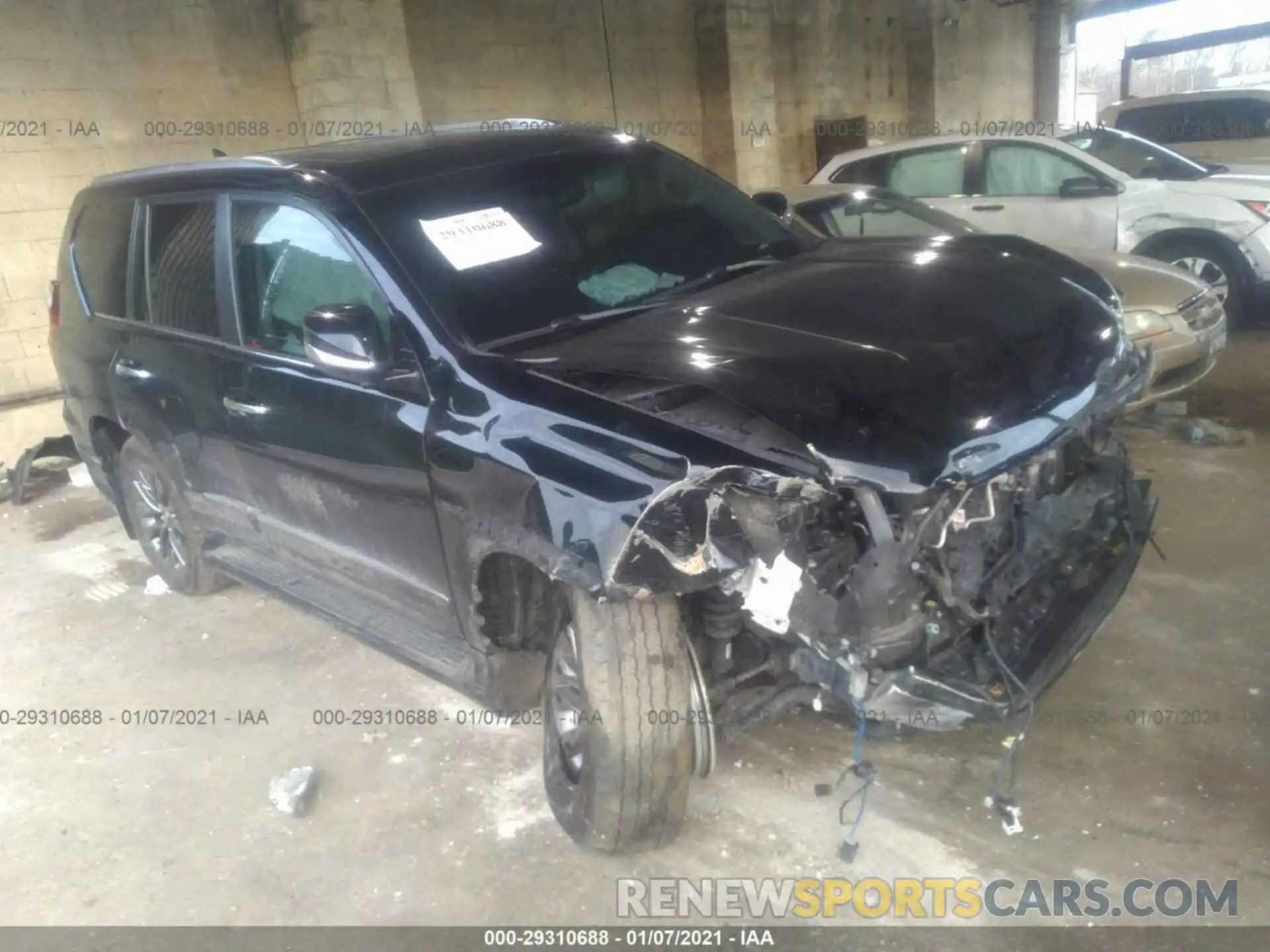1 Фотография поврежденного автомобиля JTJBM7FX7K5213671 LEXUS GX 2019