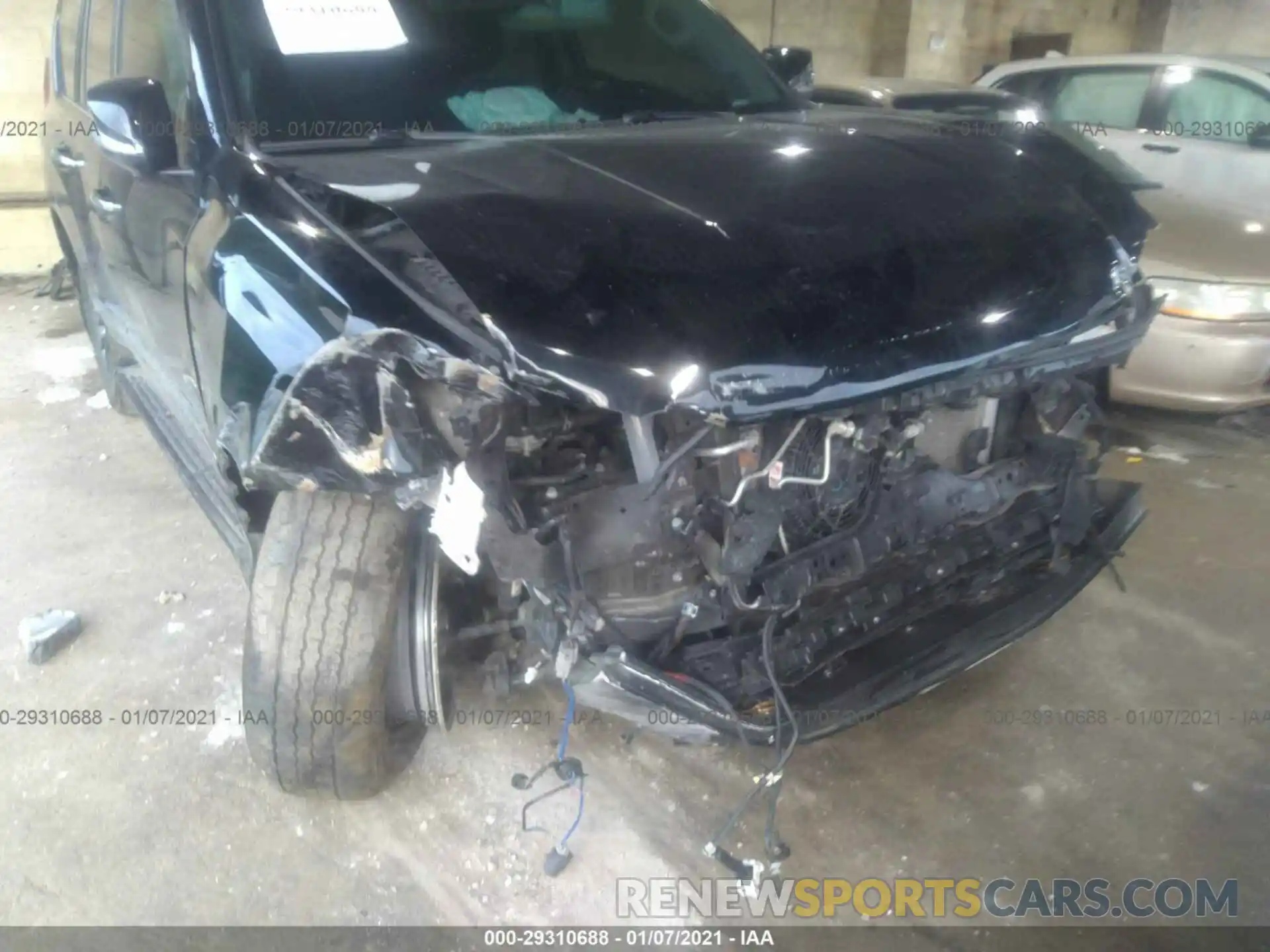 6 Photograph of a damaged car JTJBM7FX7K5213671 LEXUS GX 2019