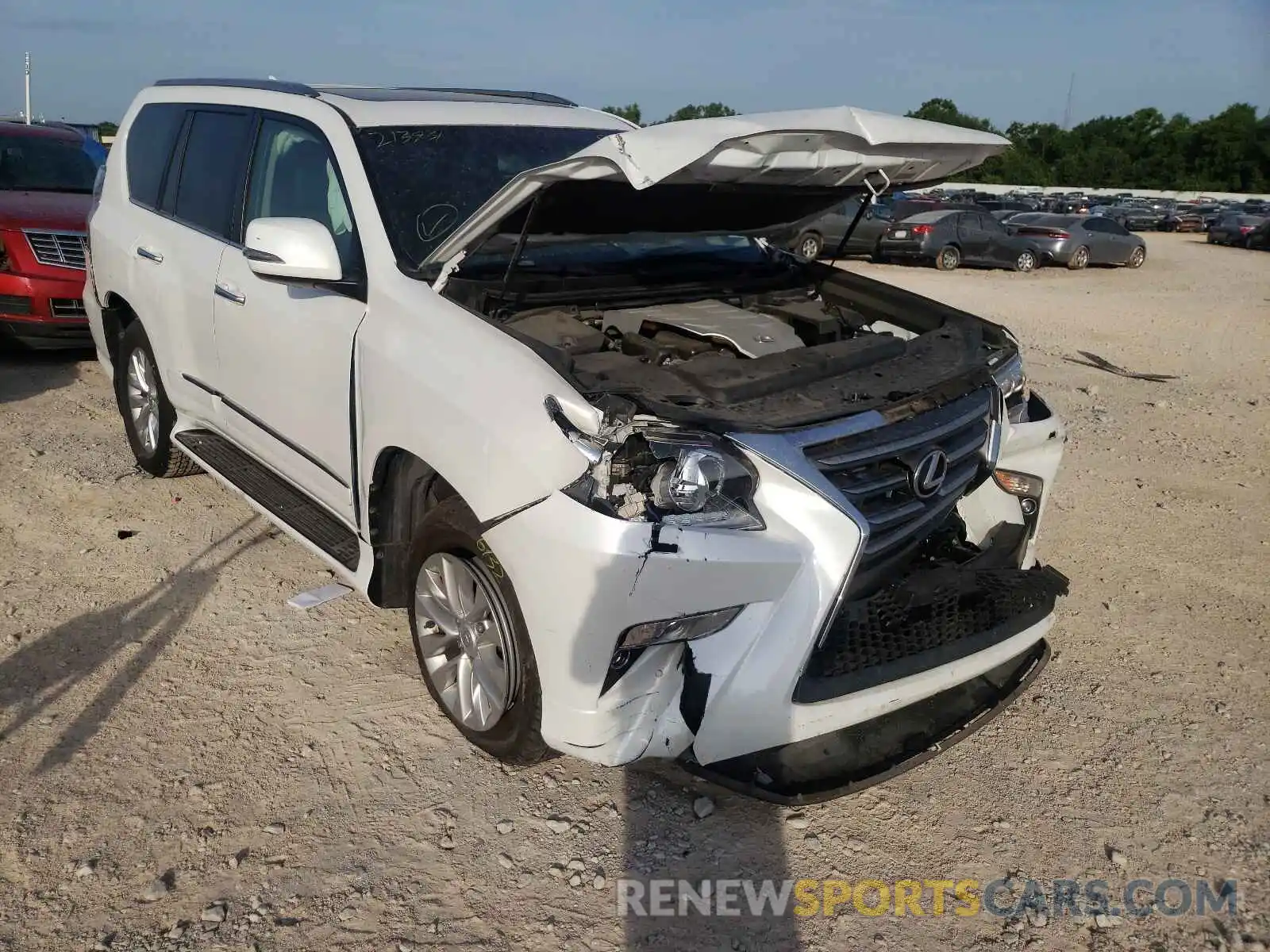 1 Photograph of a damaged car JTJBM7FX7K5213931 LEXUS GX 2019