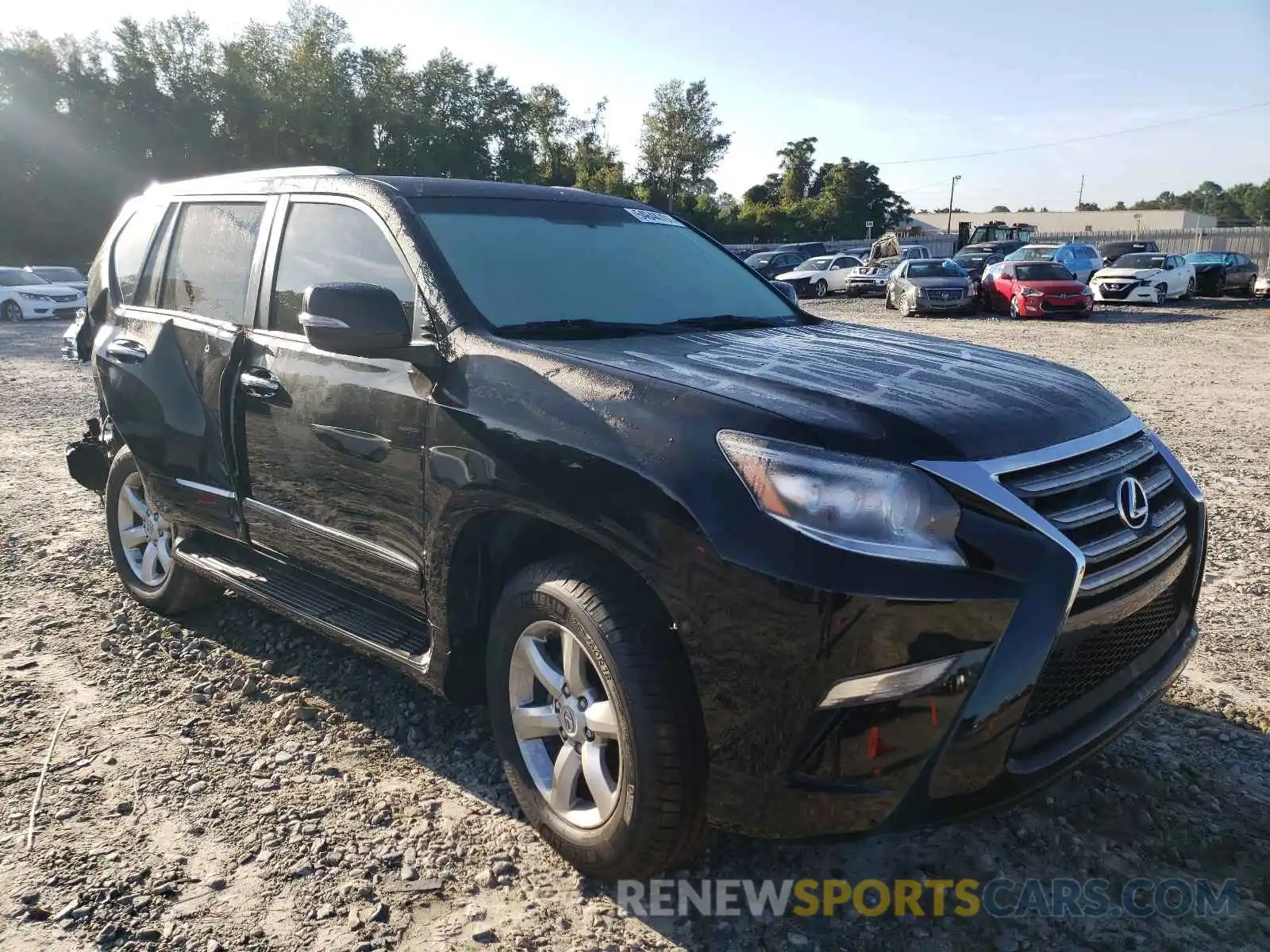 1 Photograph of a damaged car JTJBM7FX7K5214335 LEXUS GX 2019