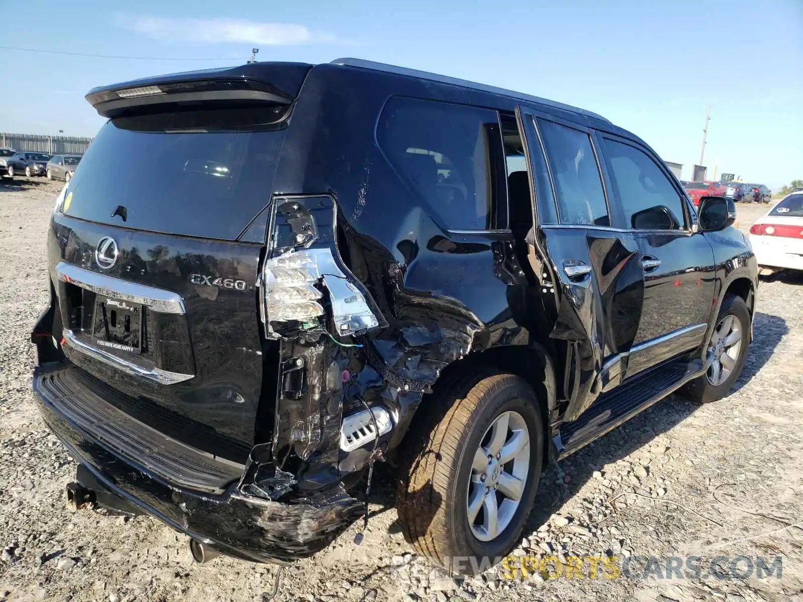 4 Photograph of a damaged car JTJBM7FX7K5214335 LEXUS GX 2019