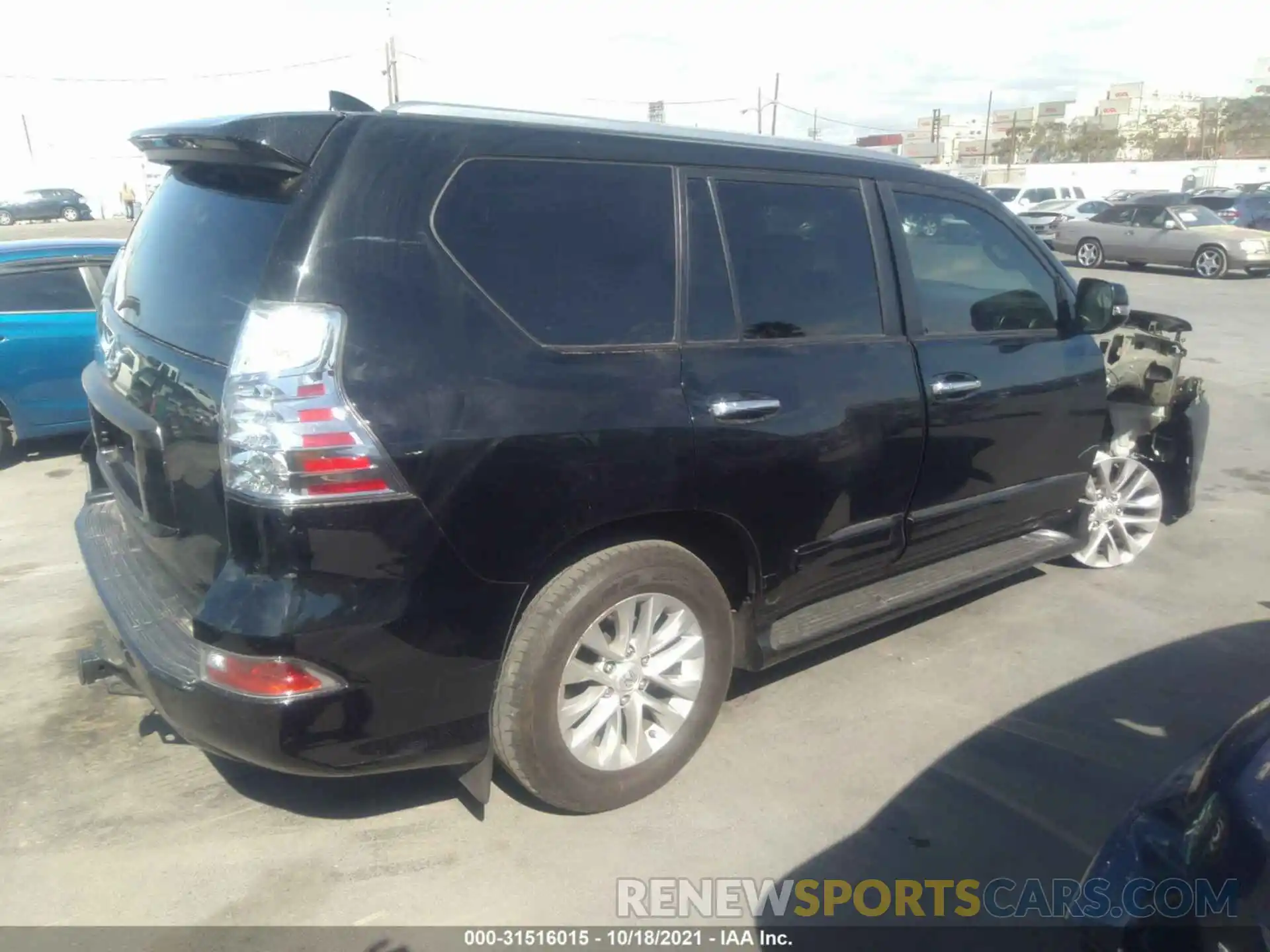 4 Photograph of a damaged car JTJBM7FX7K5214481 LEXUS GX 2019