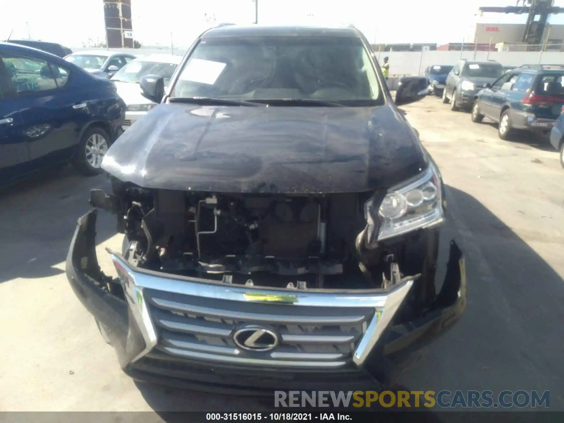 6 Photograph of a damaged car JTJBM7FX7K5214481 LEXUS GX 2019