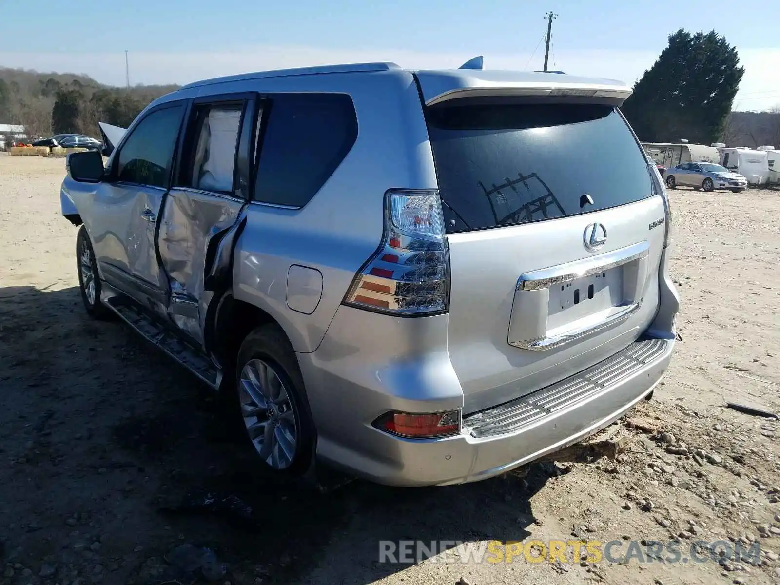3 Фотография поврежденного автомобиля JTJBM7FX7K5216182 LEXUS GX 2019