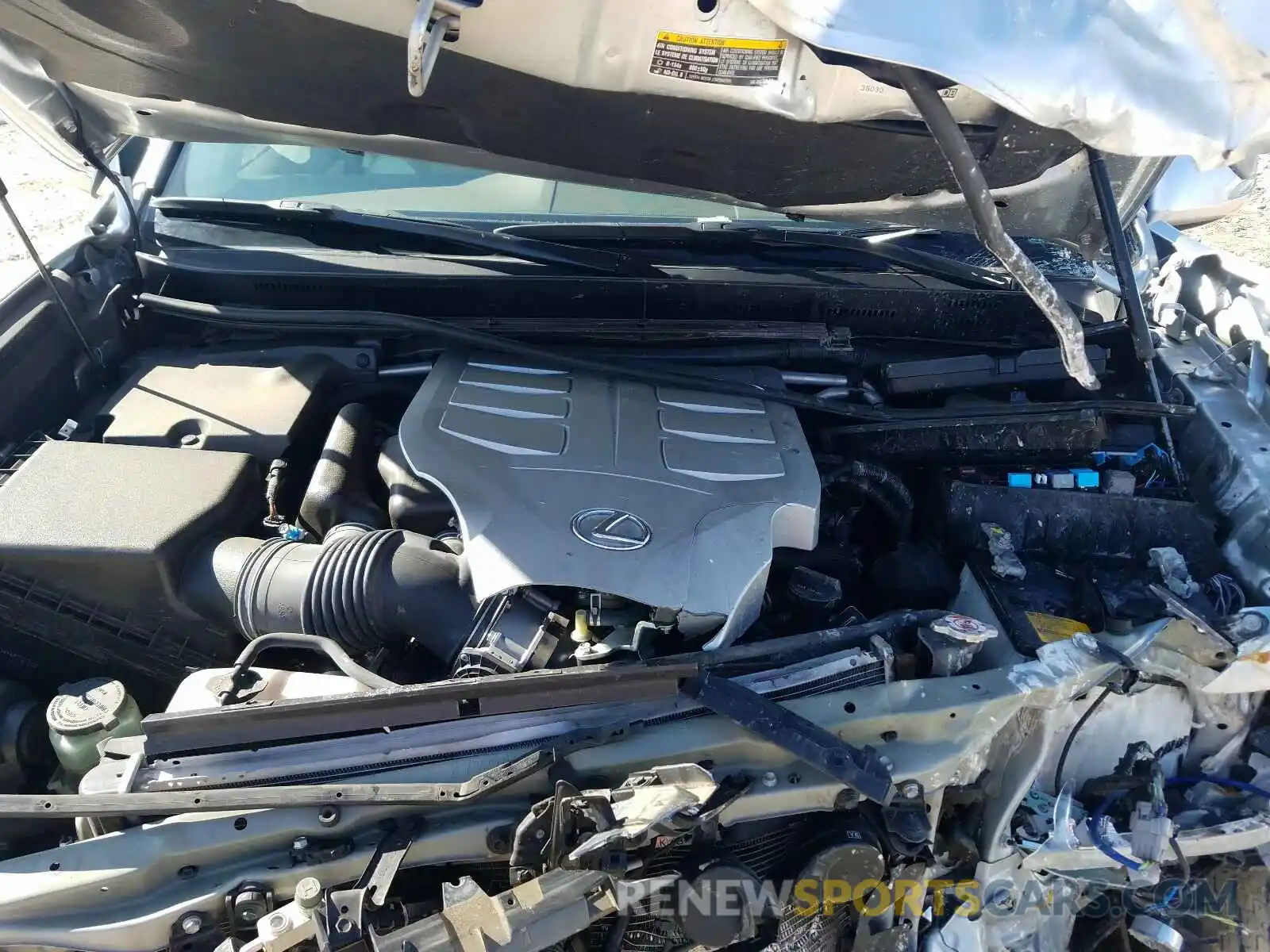 7 Фотография поврежденного автомобиля JTJBM7FX7K5216182 LEXUS GX 2019