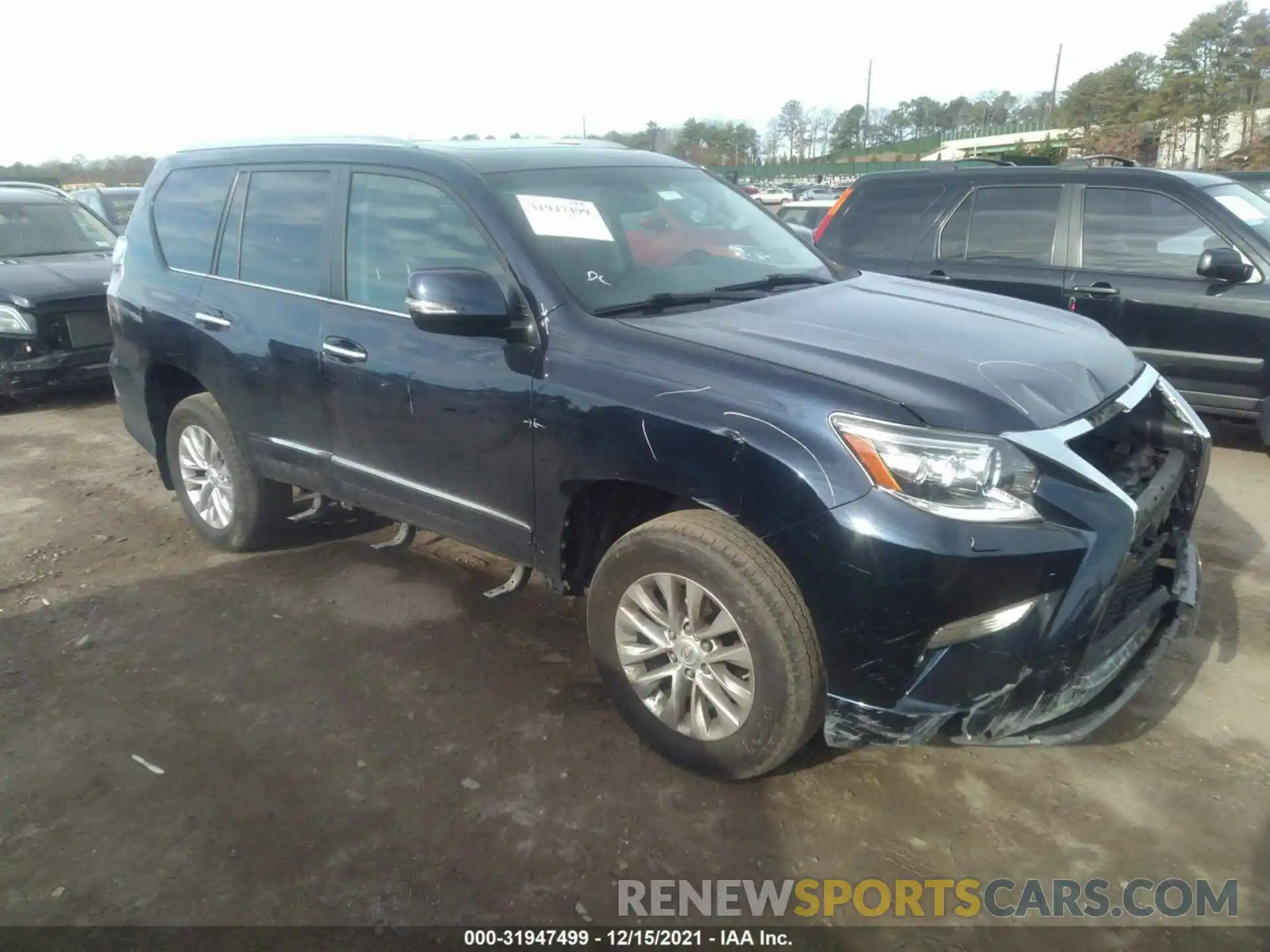 1 Photograph of a damaged car JTJBM7FX7K5217087 LEXUS GX 2019