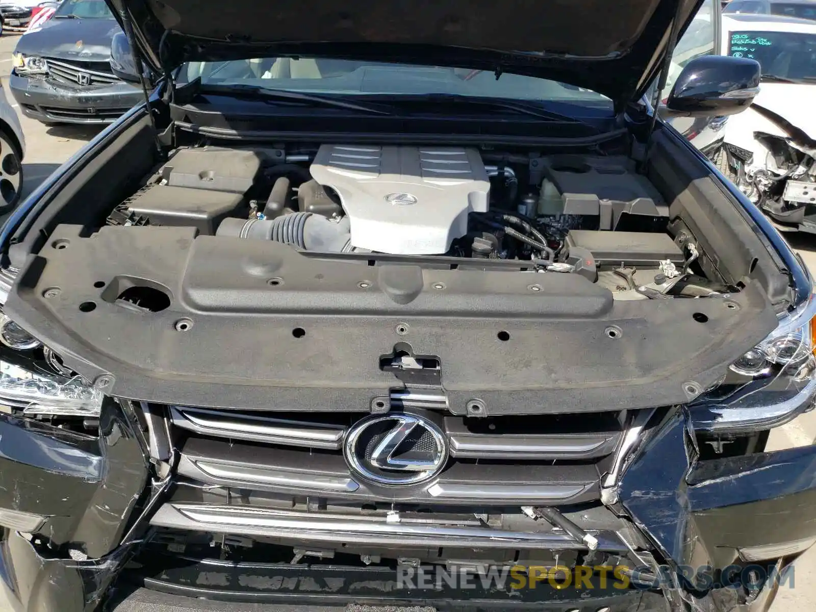 7 Photograph of a damaged car JTJBM7FX7K5218532 LEXUS GX 2019