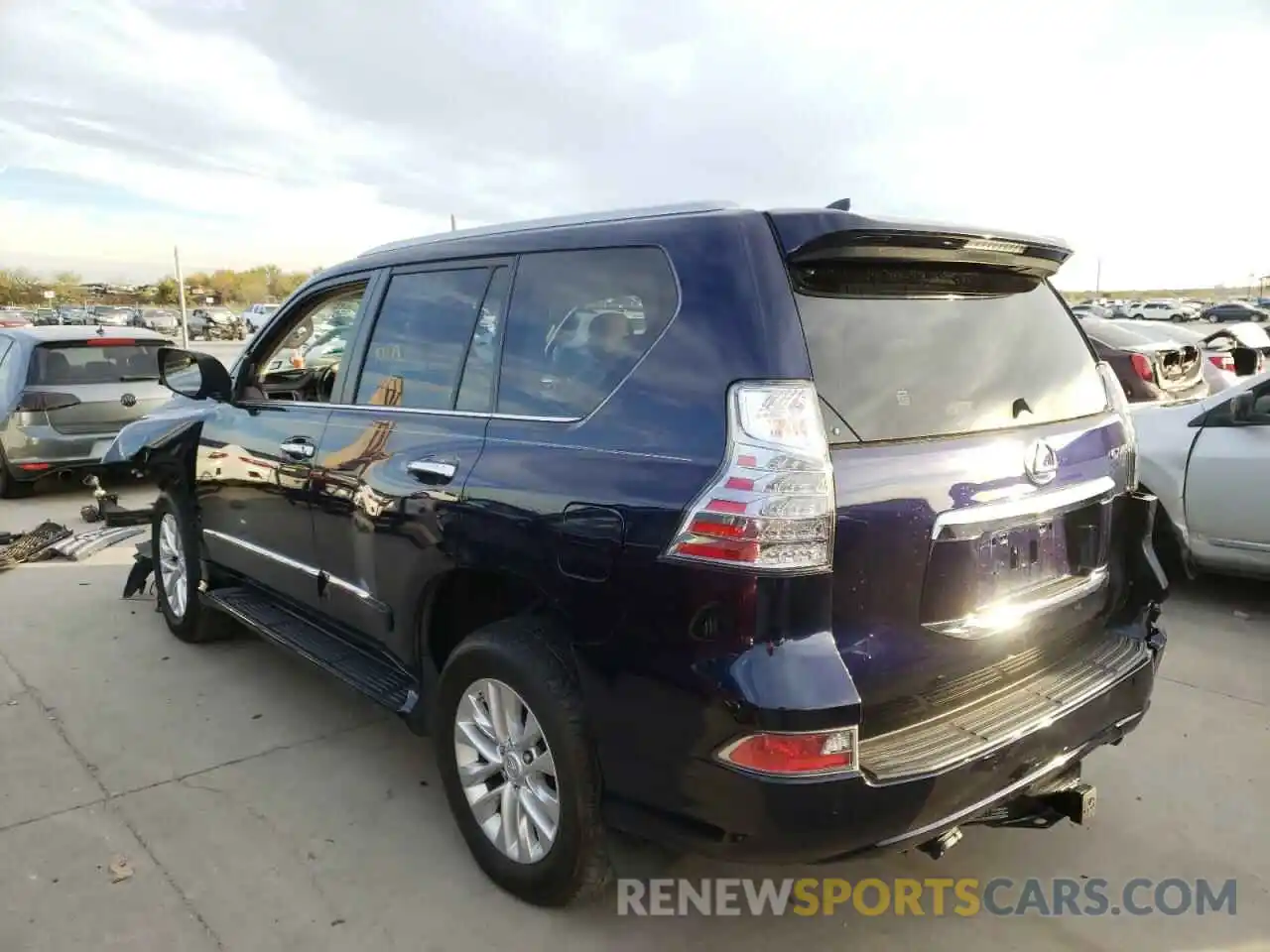 3 Photograph of a damaged car JTJBM7FX7K5220295 LEXUS GX 2019