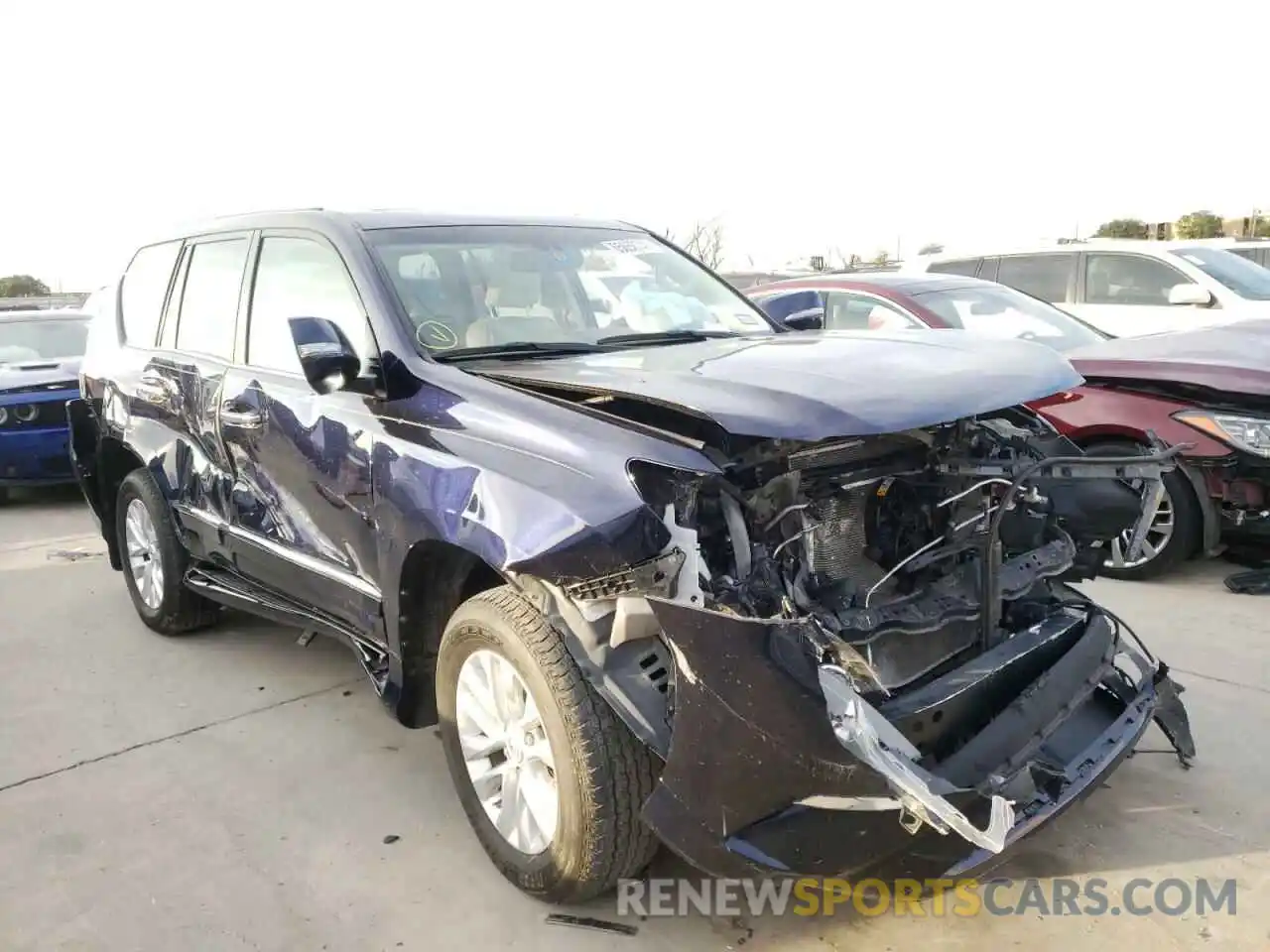 7 Photograph of a damaged car JTJBM7FX7K5220295 LEXUS GX 2019