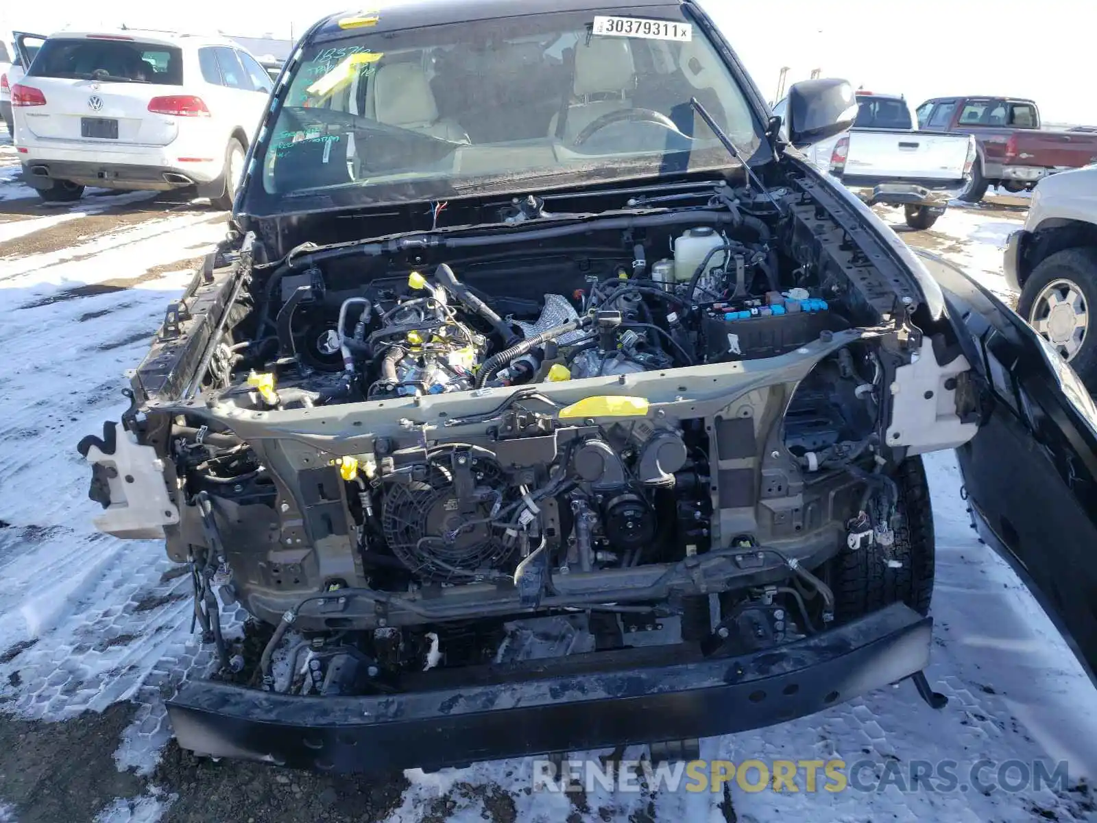 7 Фотография поврежденного автомобиля JTJBM7FX7K5220619 LEXUS GX 2019