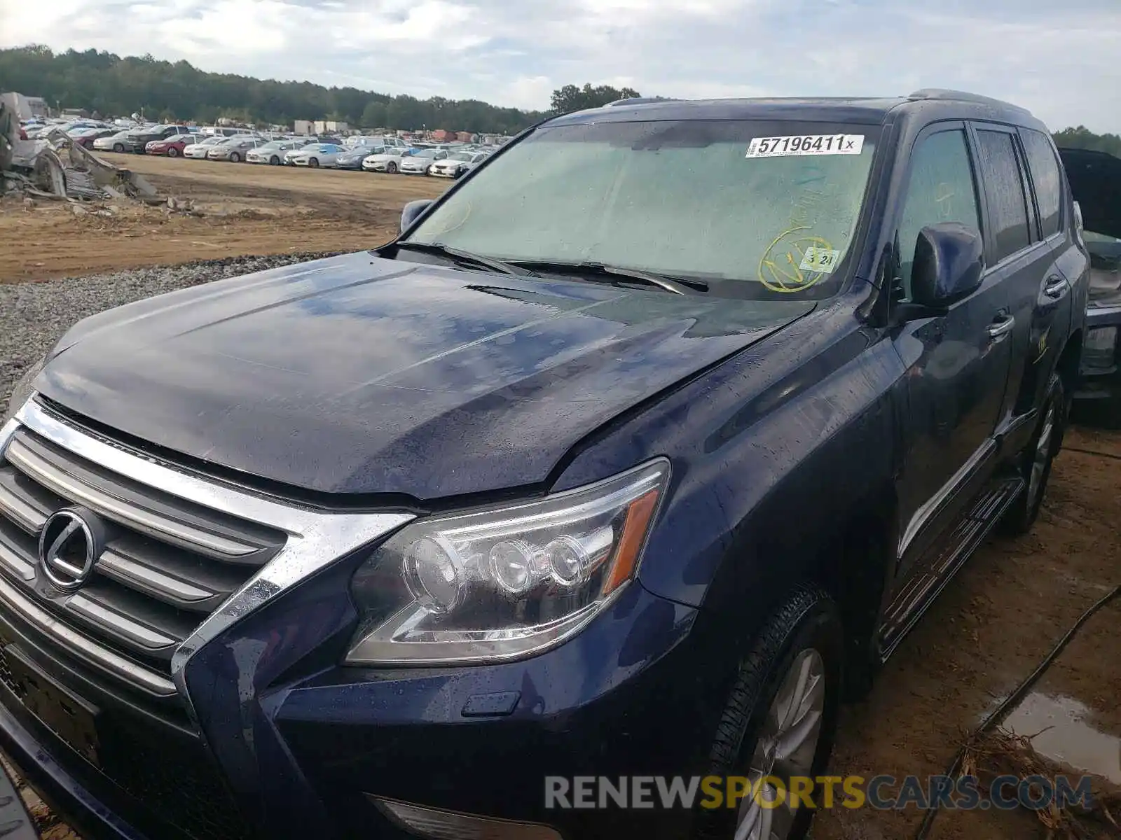 2 Photograph of a damaged car JTJBM7FX7K5221253 LEXUS GX 2019