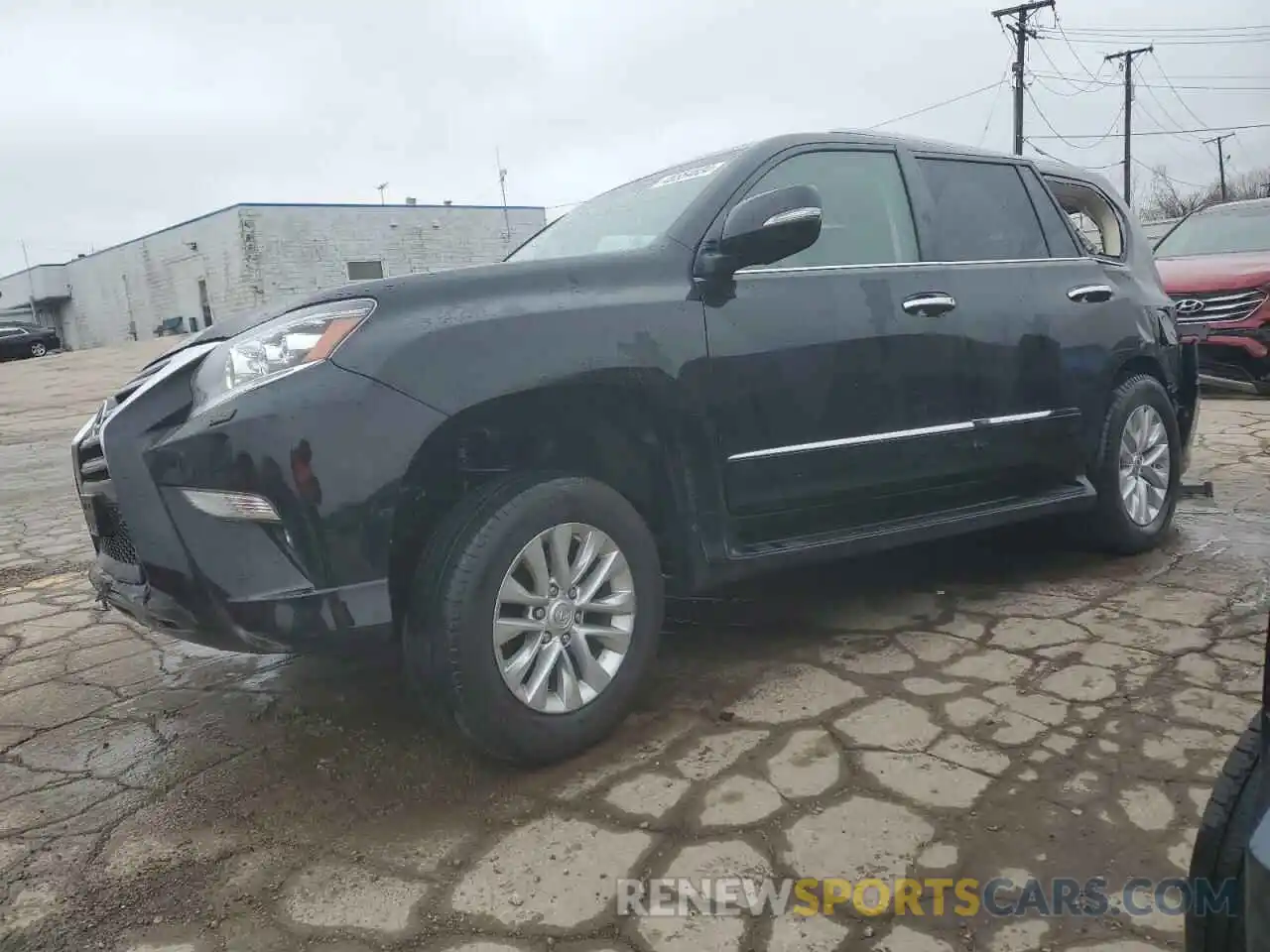 1 Photograph of a damaged car JTJBM7FX7K5228199 LEXUS GX 2019